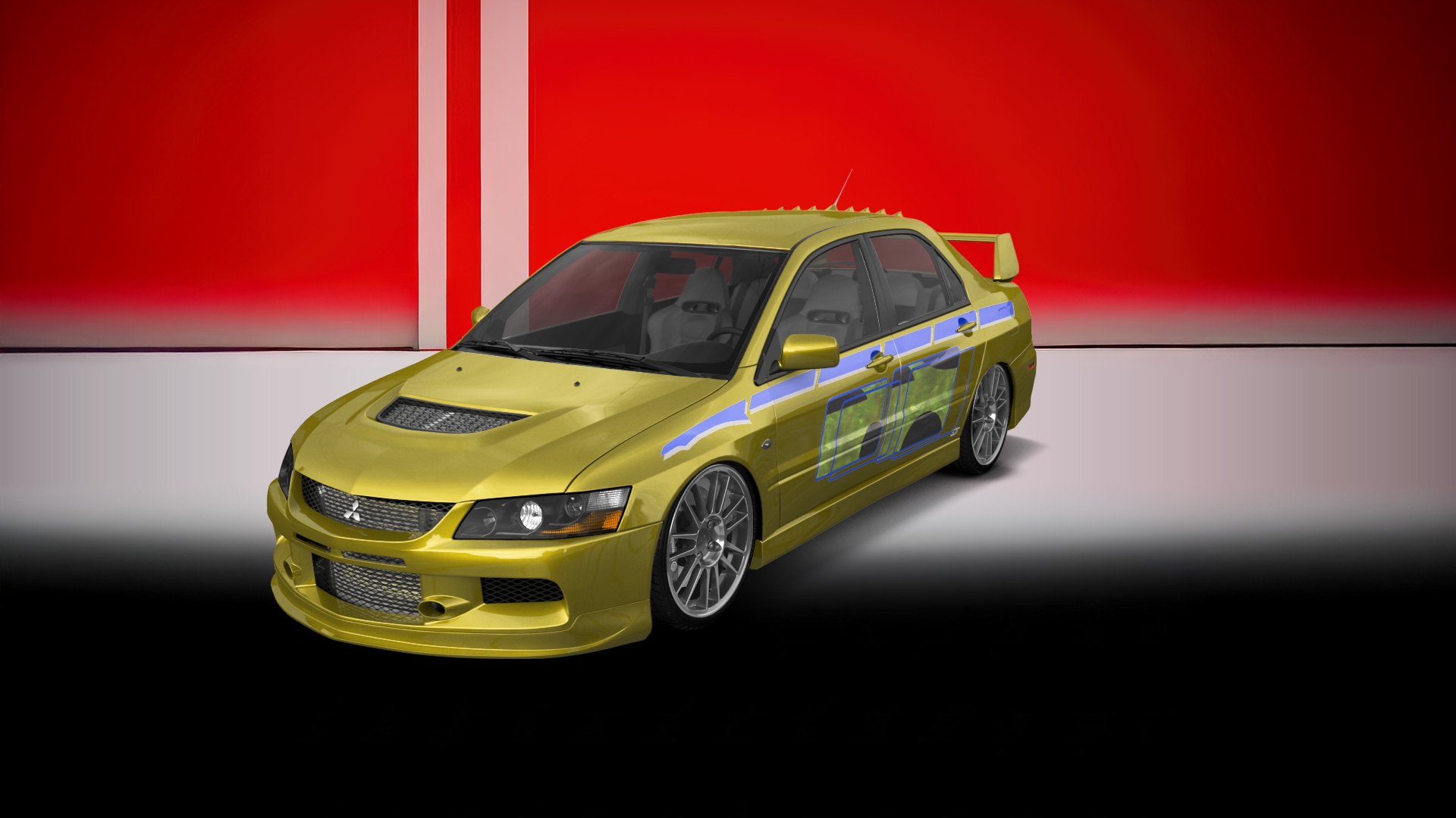 Mitsubishi Lancer Evo IX 4 Door Saloon 2005 tuning