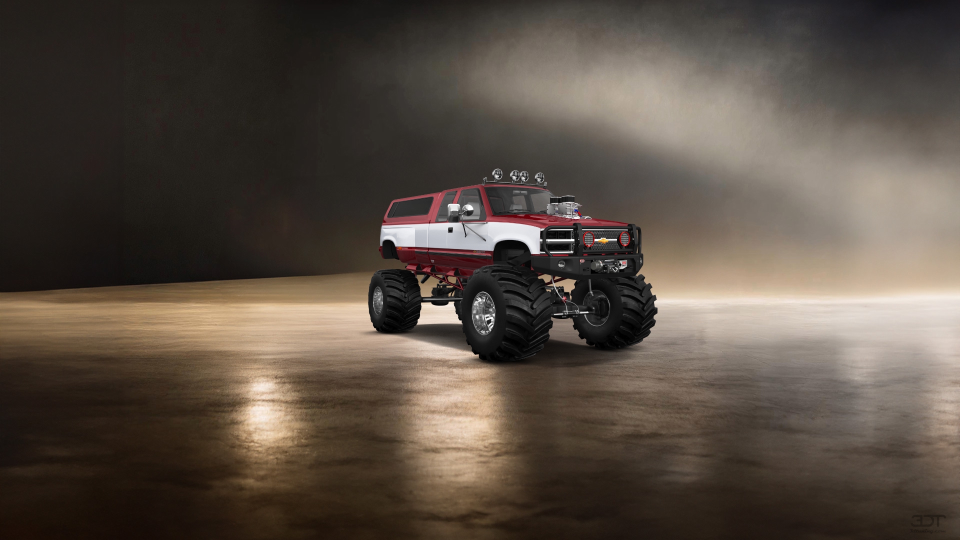 Chevrolet K3500 Extended Cab Pickup Truck 1988