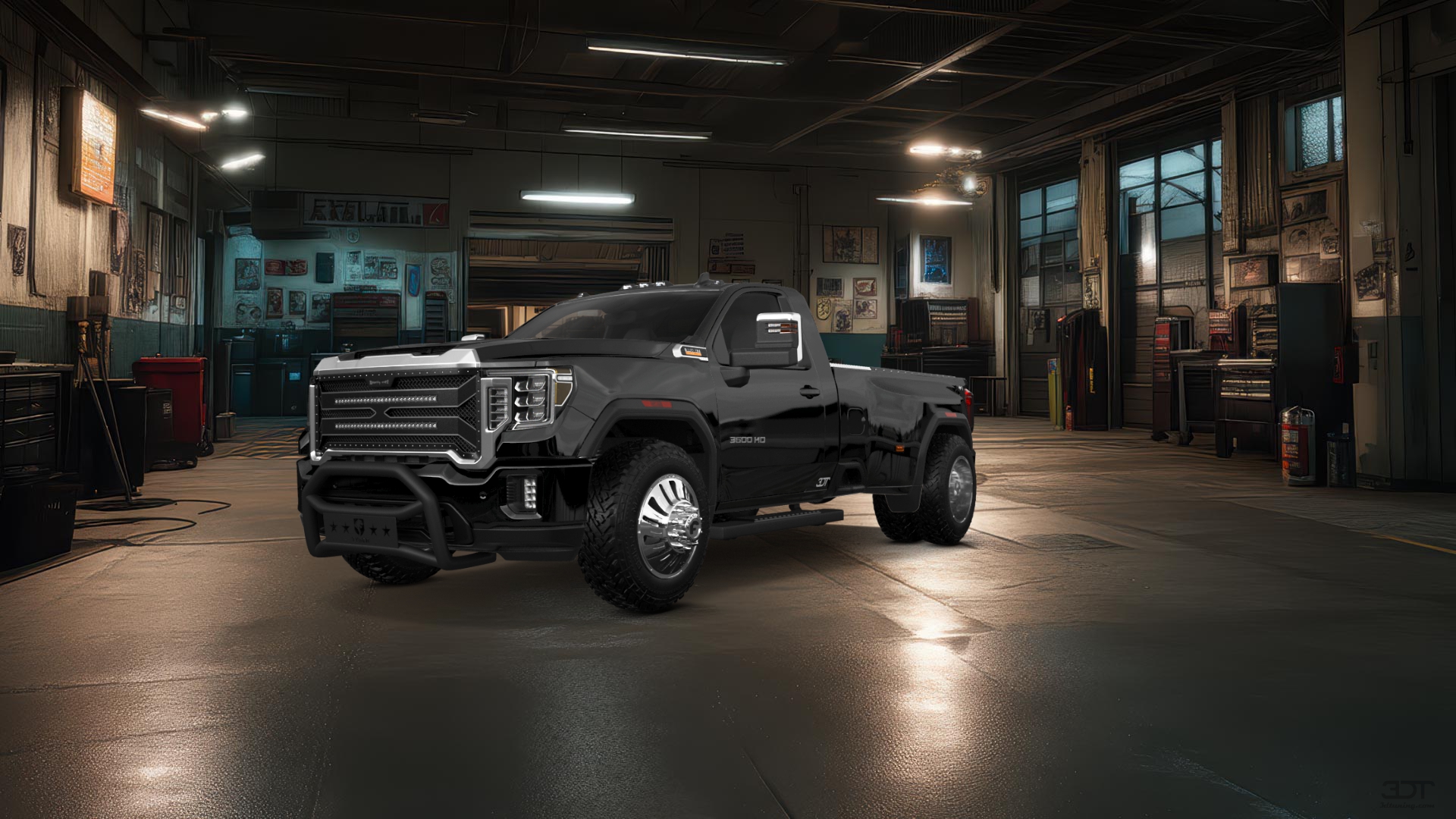 GMC Sierra 3500 HD 2 Door pickup truck 2020 tuning