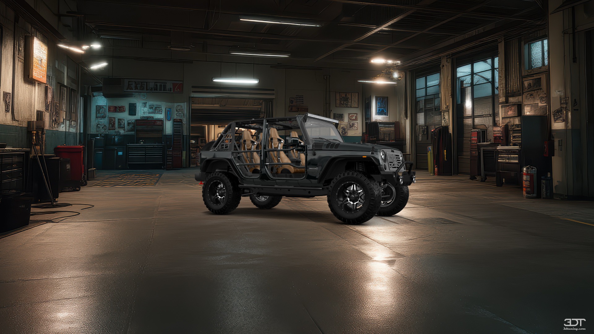Jeep Wrangler Unlimited JK Rubicon Recon 4 Door SUV 2017 tuning