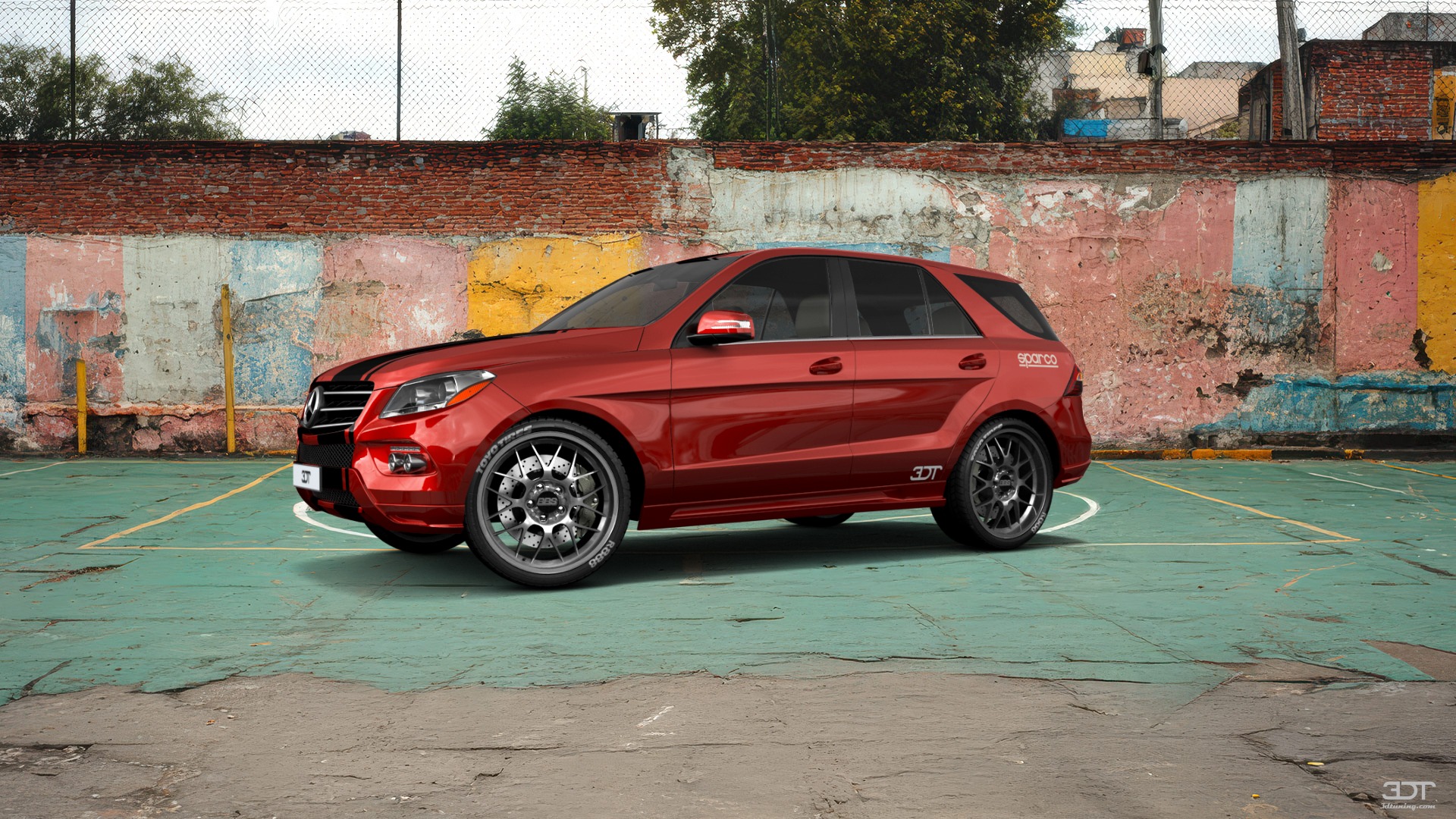 Mercedes M-Class 5 Door SUV 2011 tuning