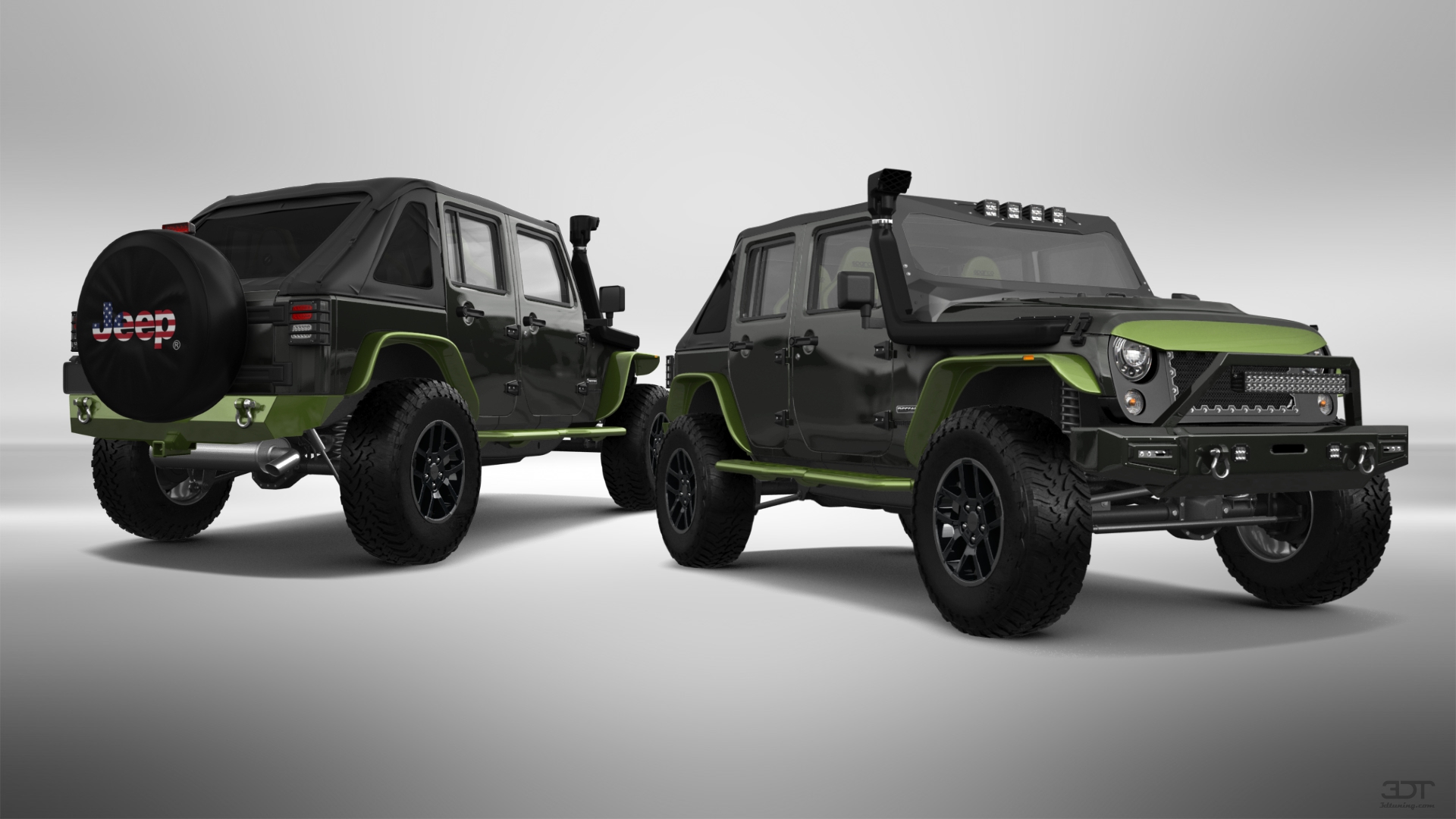 Jeep Wrangler Unlimited JK Rubicon Recon 4 Door SUV 2017 tuning