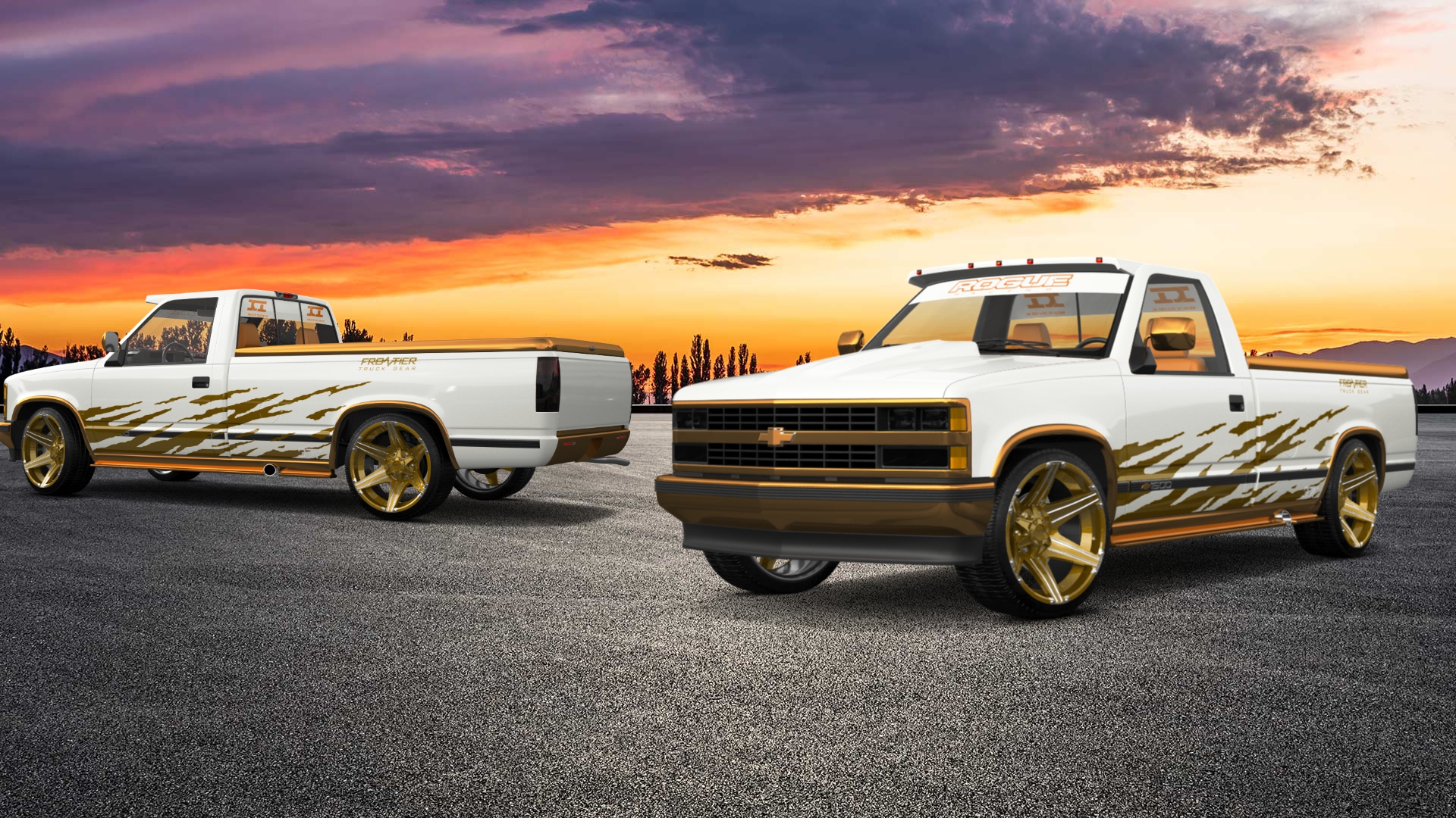 Chevrolet K1500 Regular Cab Fleetside Pickup 1988 이미지