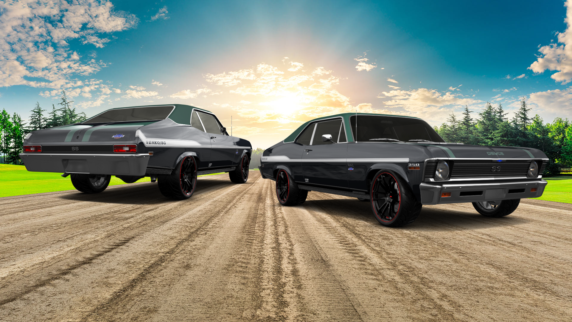Chevrolet Chevy II Nova 2 Door Coupe 1968 tuning