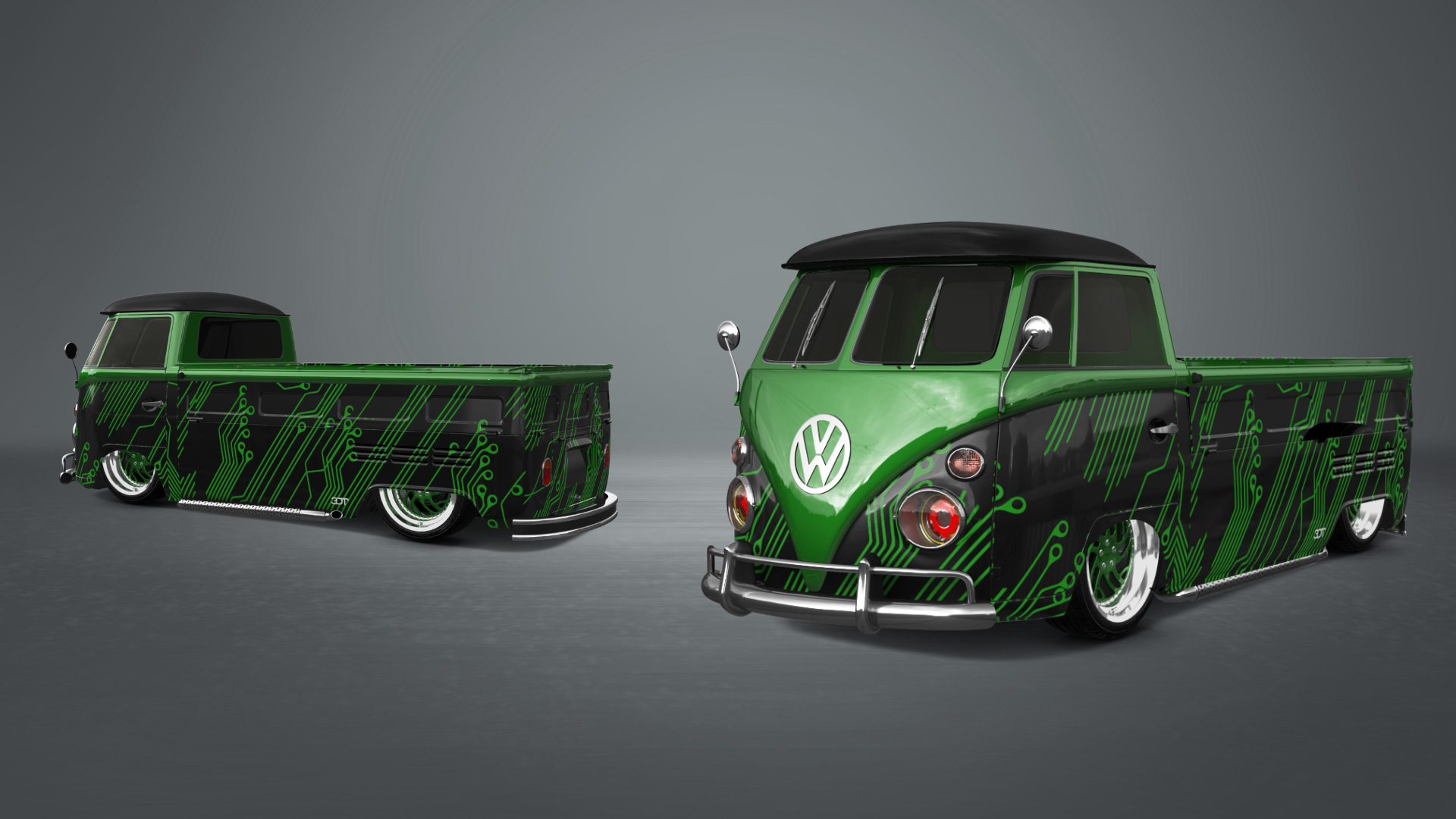 Volkswagen T1 Van 1950 tuning