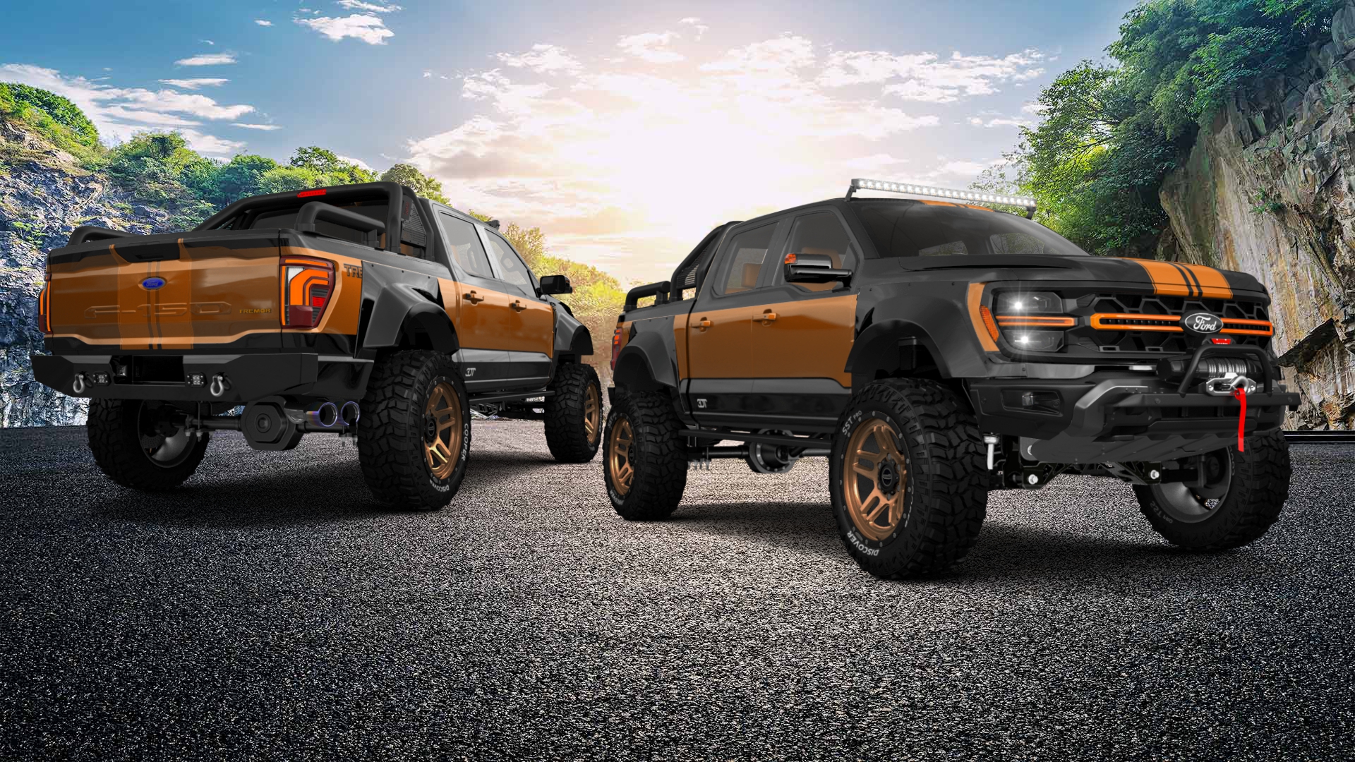 Ford F-150 SuperCrew 4 Door pickup truck 2024
