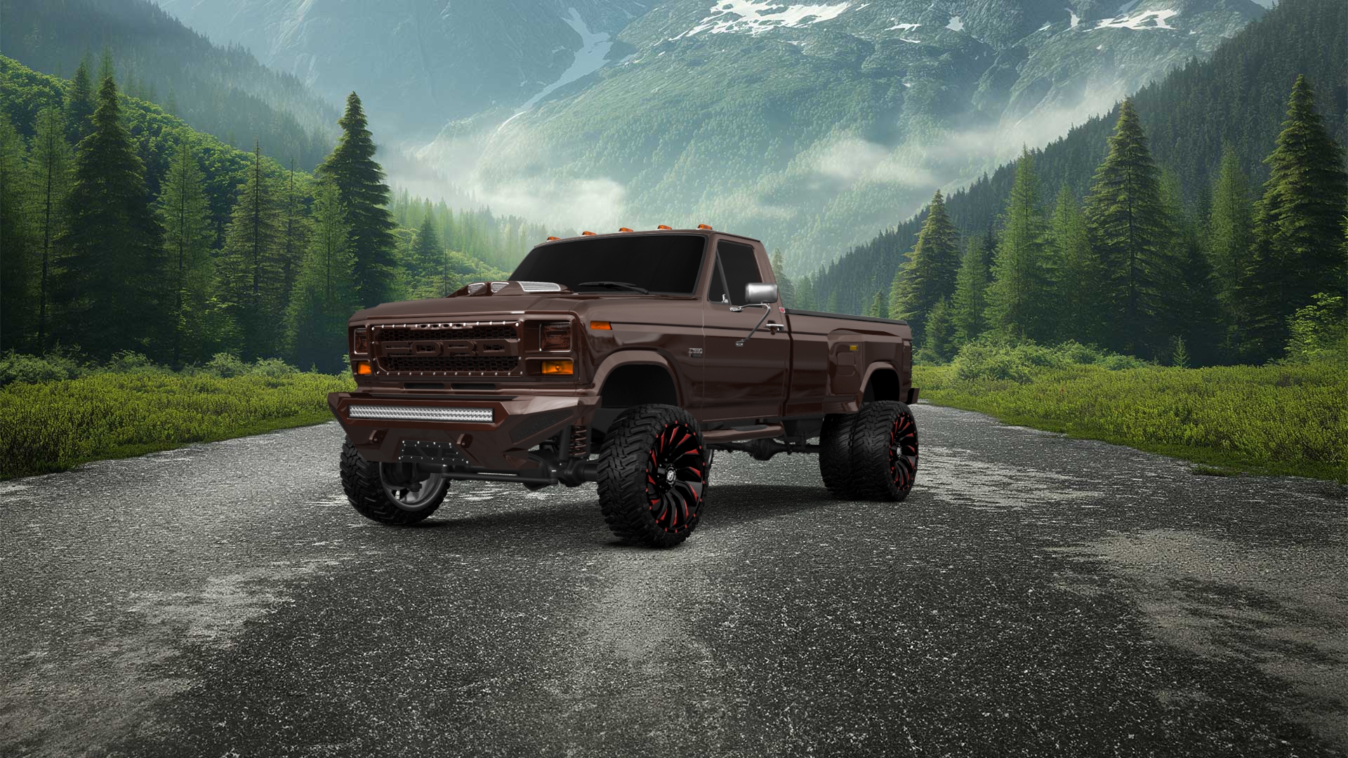 Ford F-350 Dually Regular Cab 2 Door pickup truck 1980