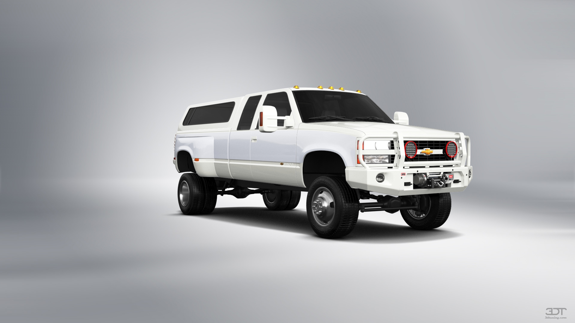 Chevrolet K3500 Extended Cab Pickup Truck 1988