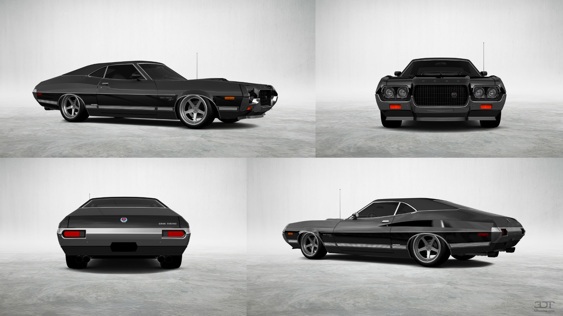 Ford Gran Torino Sport 2 Door Hardtop 1972 tuning