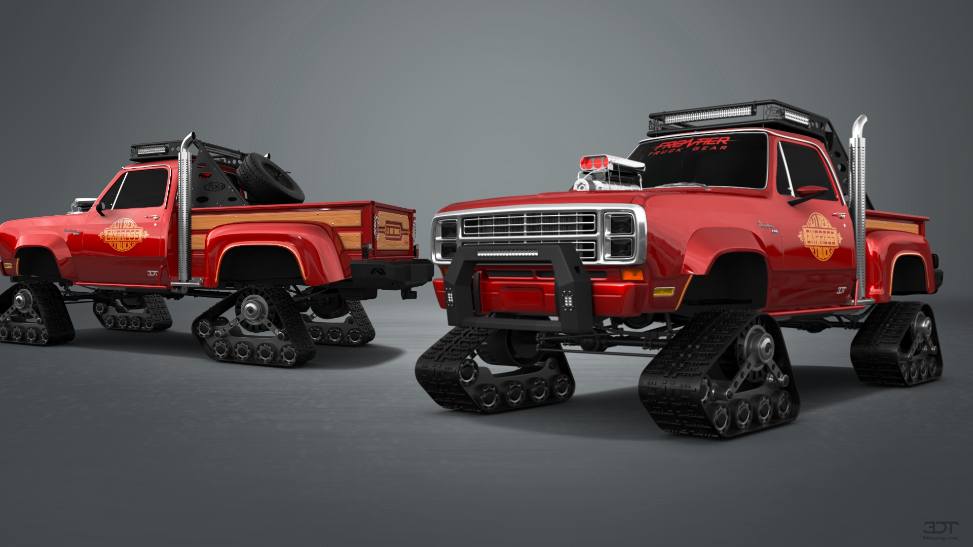 Dodge Lil Red Express 2 Door pickup truck 1979 tuning