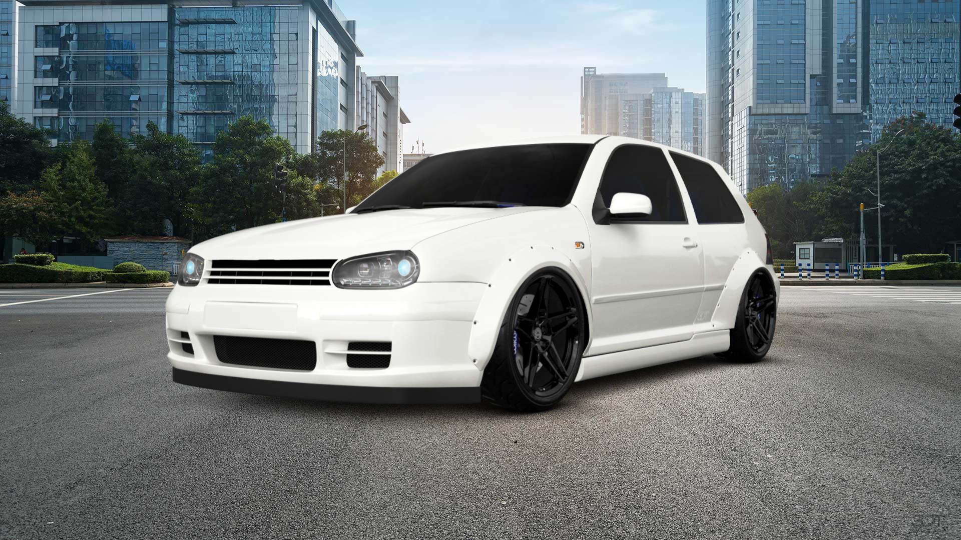 Volkswagen Golf 4 (mk4) 3 Door Hatchback 1997 tuning