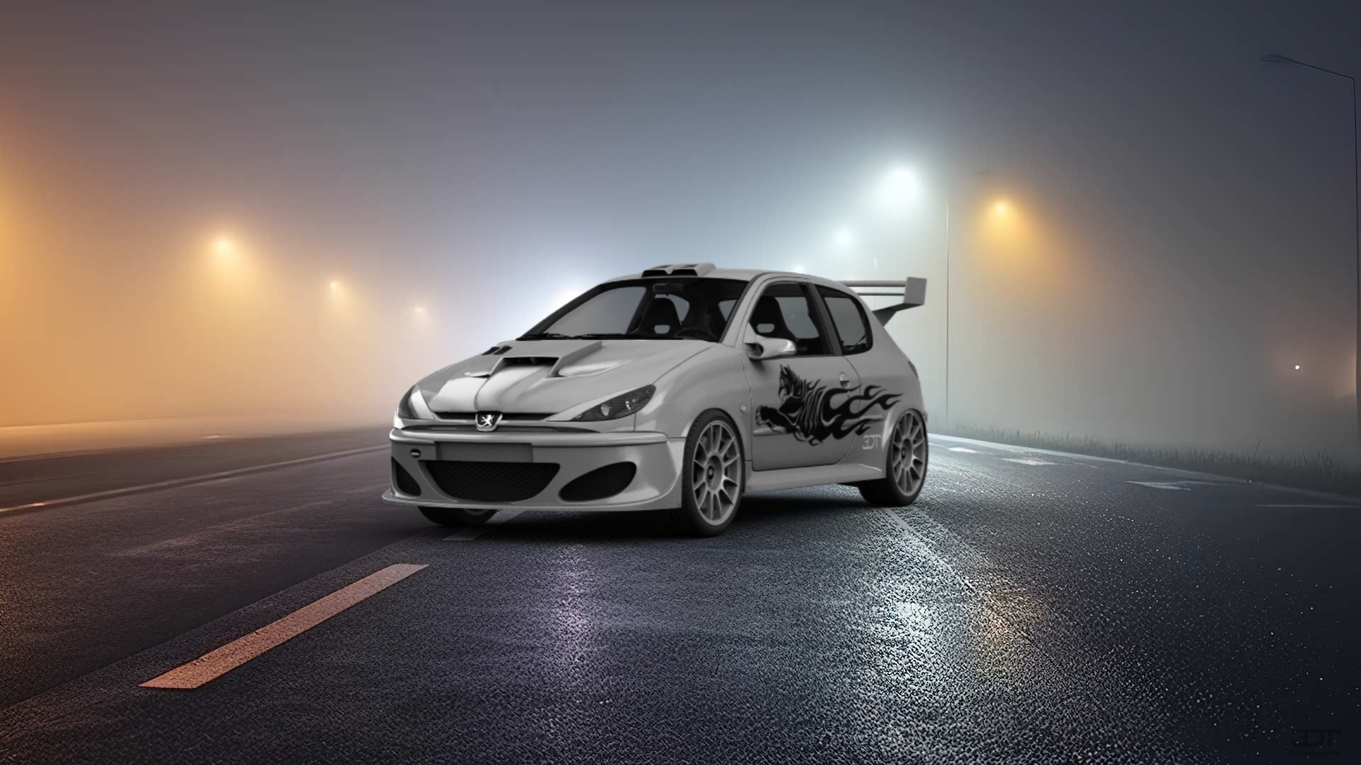 Peugeot 206 3 Door Hatchback 1998 tuning