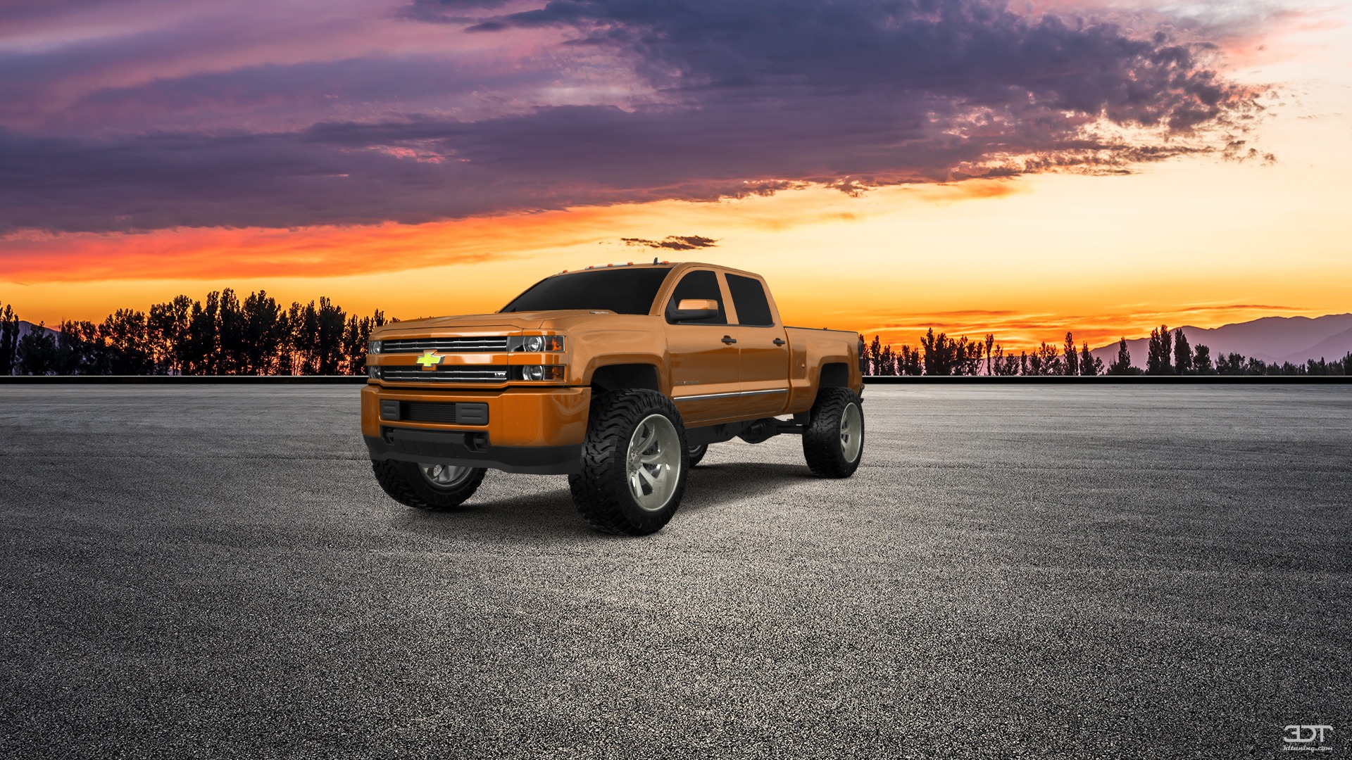 Chevrolet Silverado 2500 4 Door pickup truck 2015