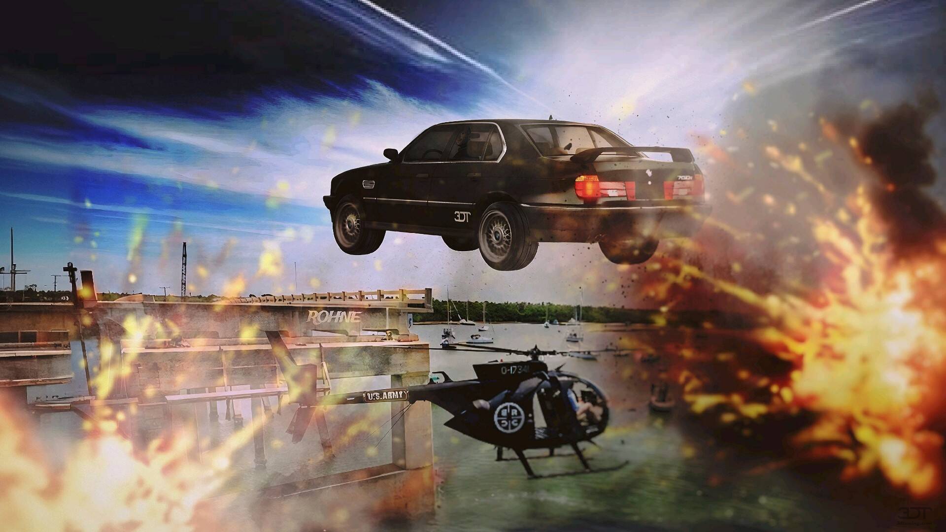 BMW 7 Series Sedan 1986