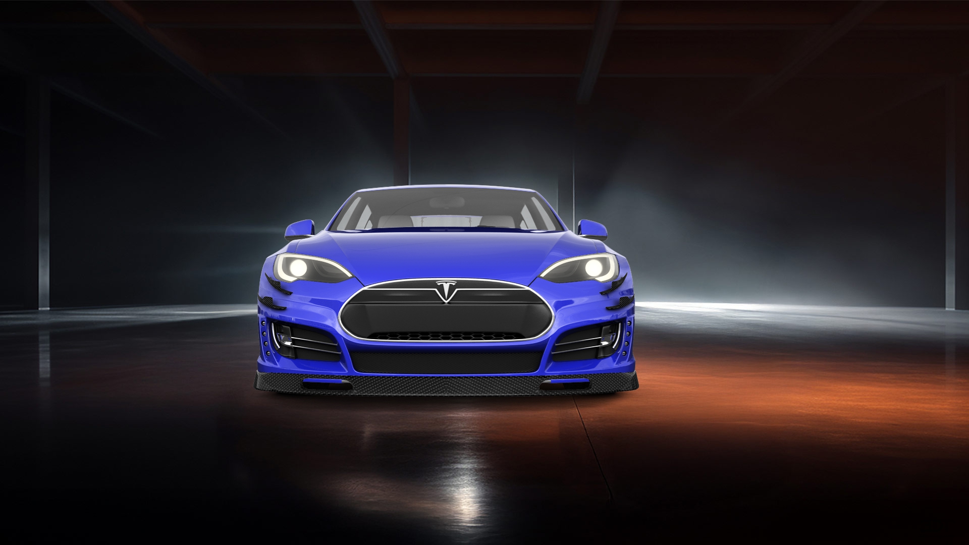 Tesla Model S 5 Door Liftback 2013 tuning