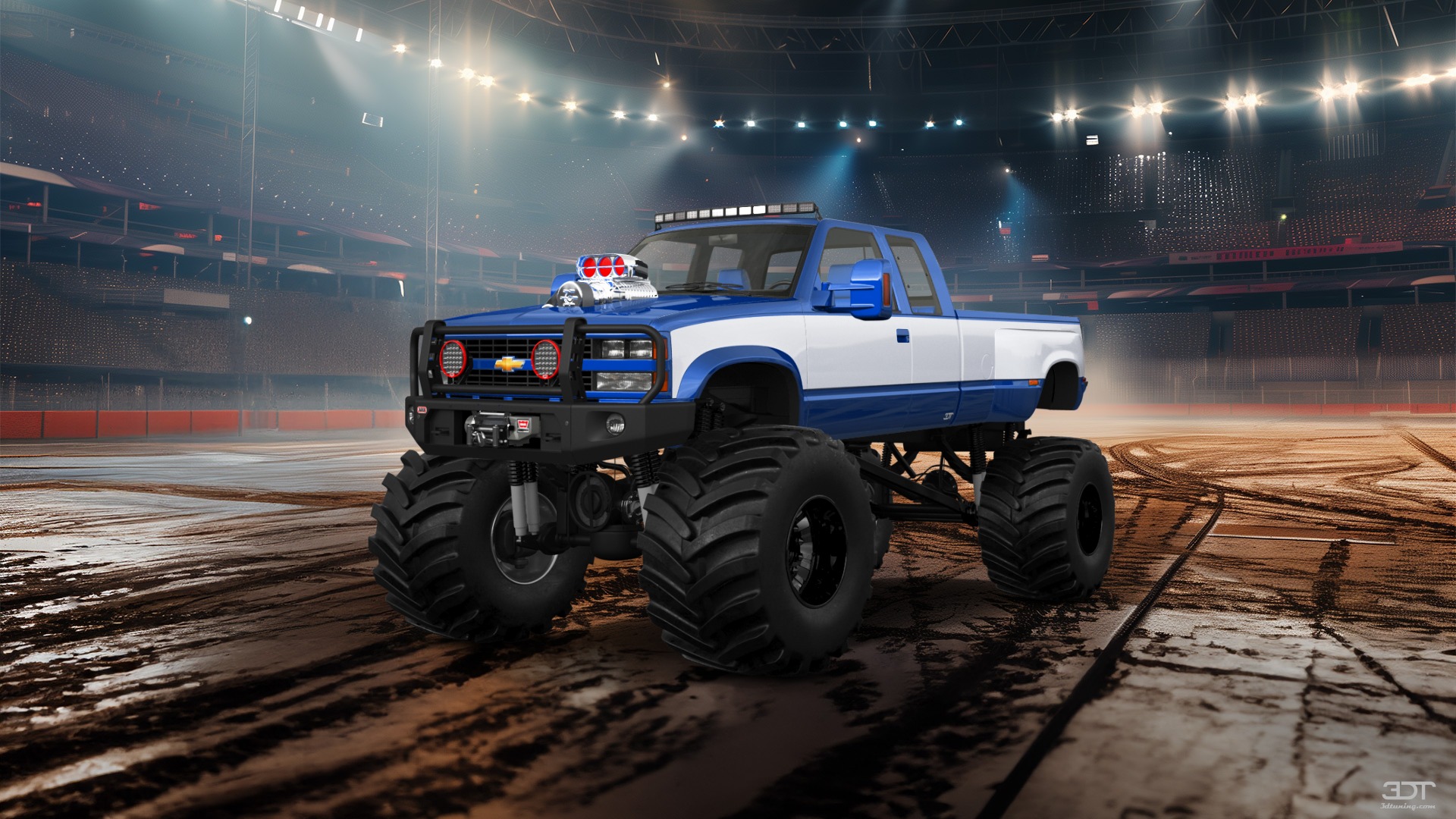 Chevrolet K3500 Extended Cab Pickup Truck 1988
