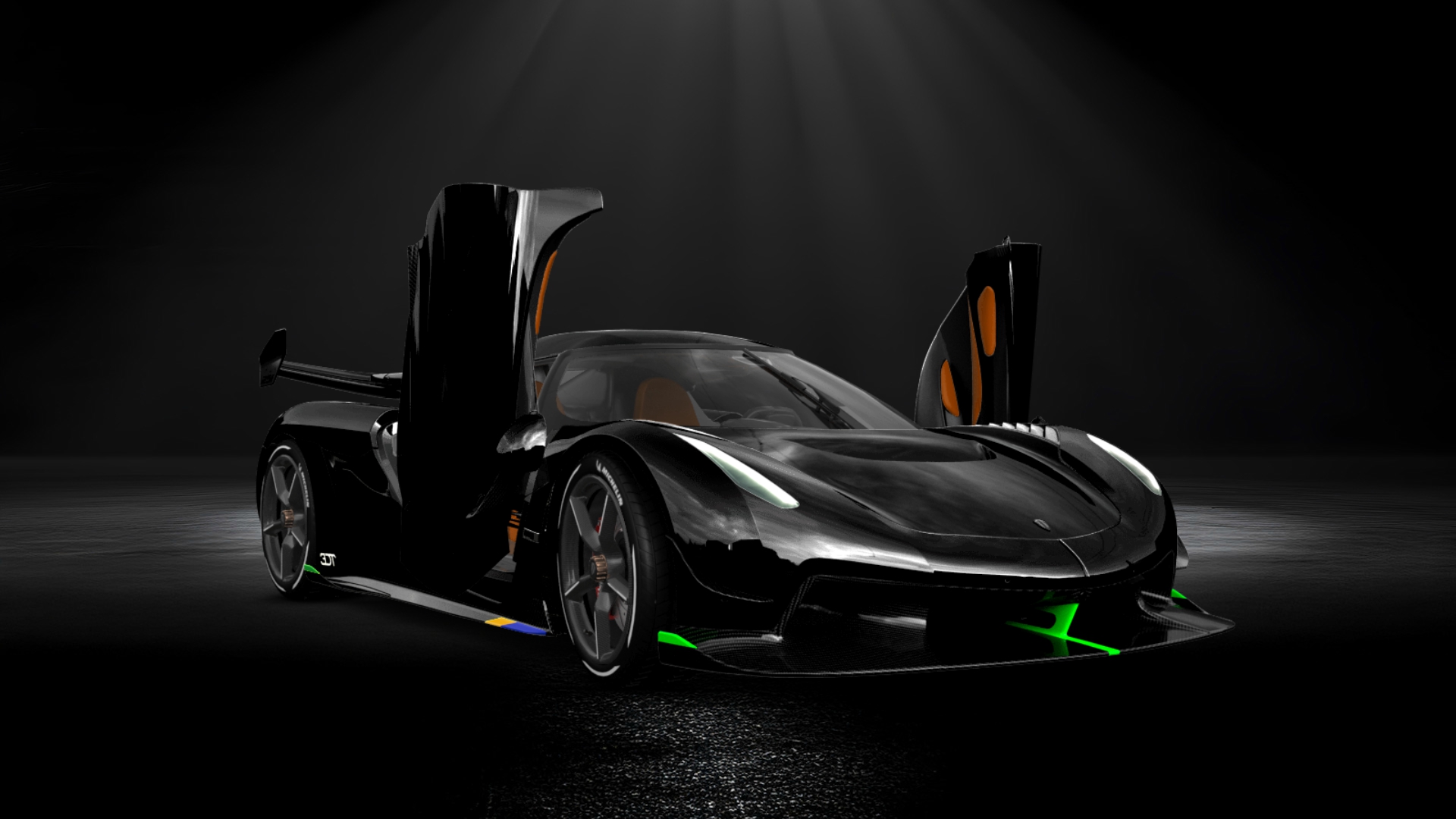 Koenigsegg Jesko 2 door targa top 2020