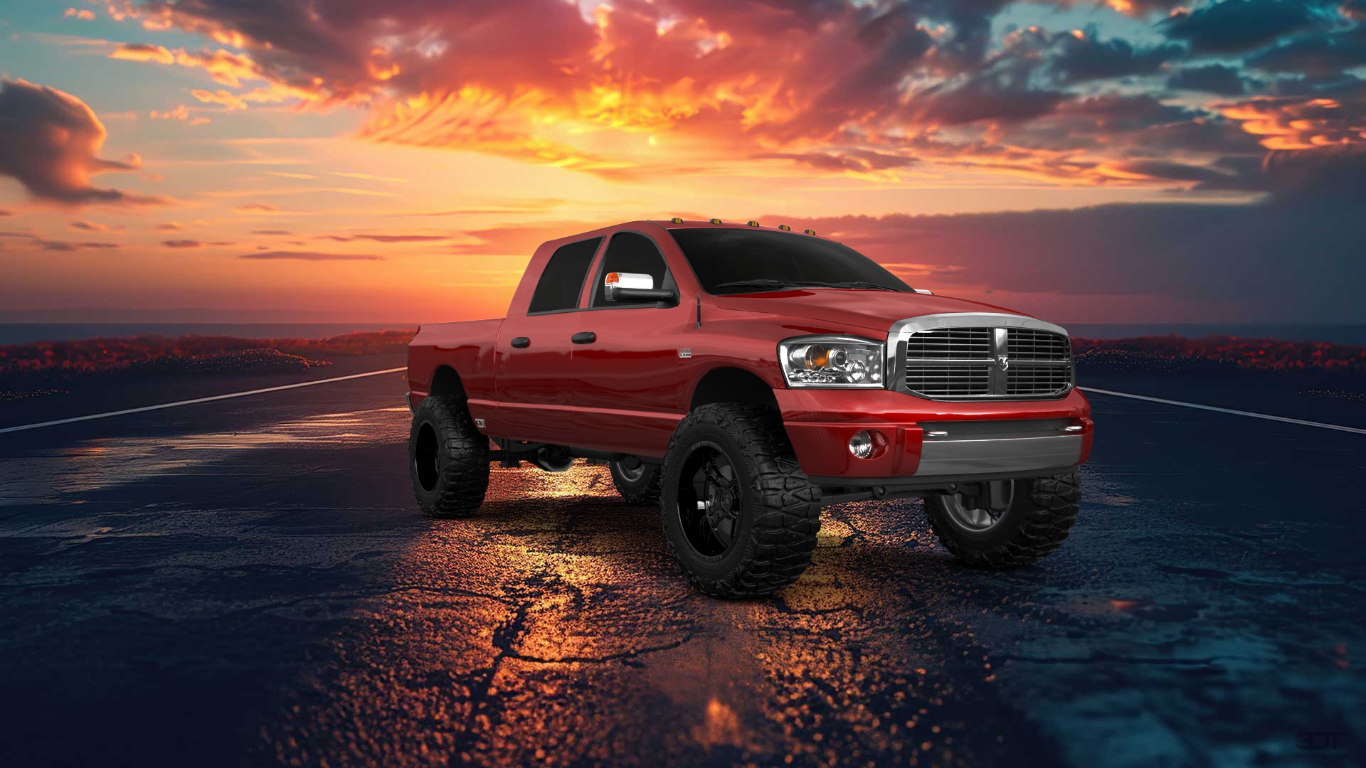 Dodge Ram 2500 4 Door pickup truck 2007
