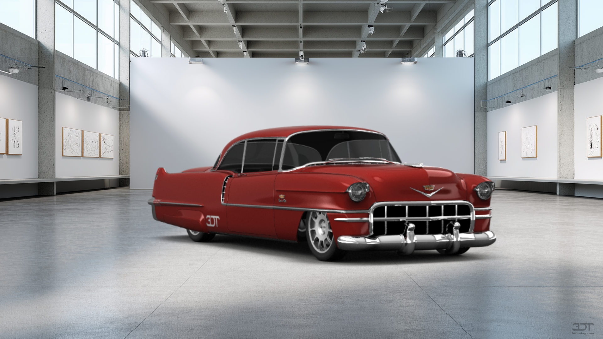 Cadillac De Ville Coupe 1956 tuning