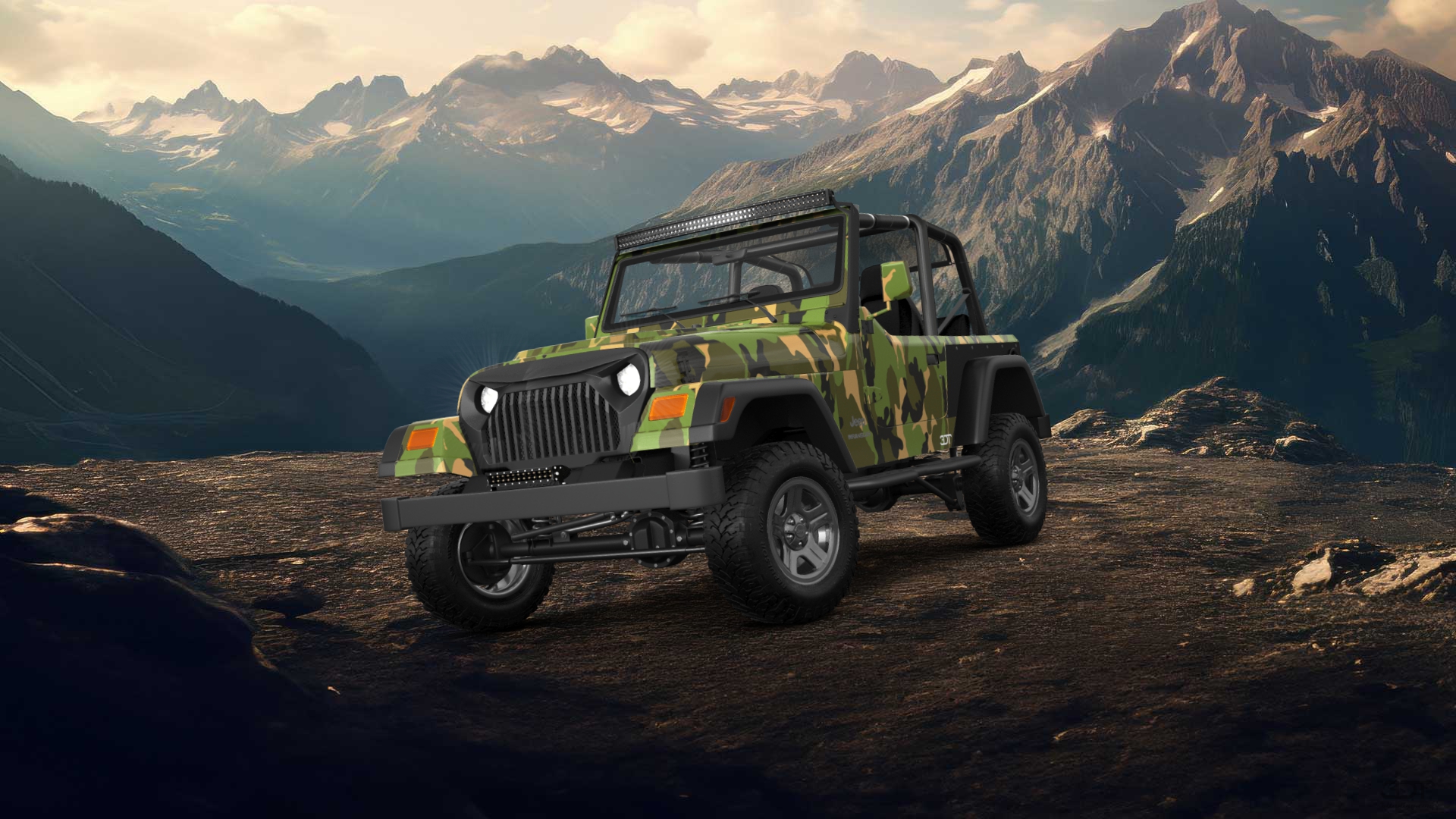 Jeep Wrangler TJ 2 Door SUV 1997 tuning