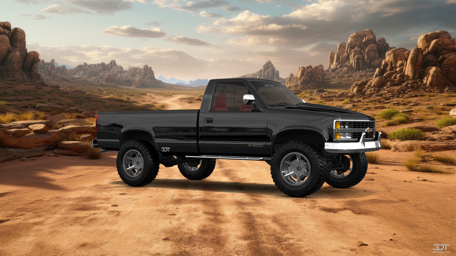 Chevrolet K1500 Regular Cab Fleetside Pickup 1988