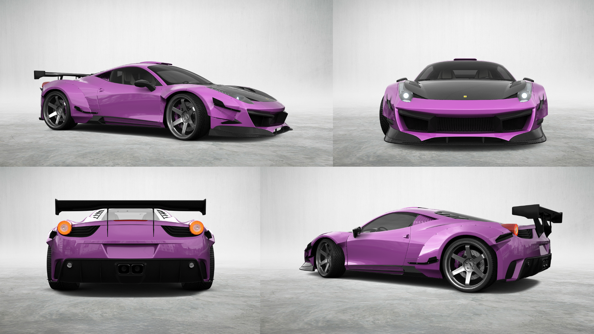 Ferrari 458 Italia 2 door spider 2010 tuning