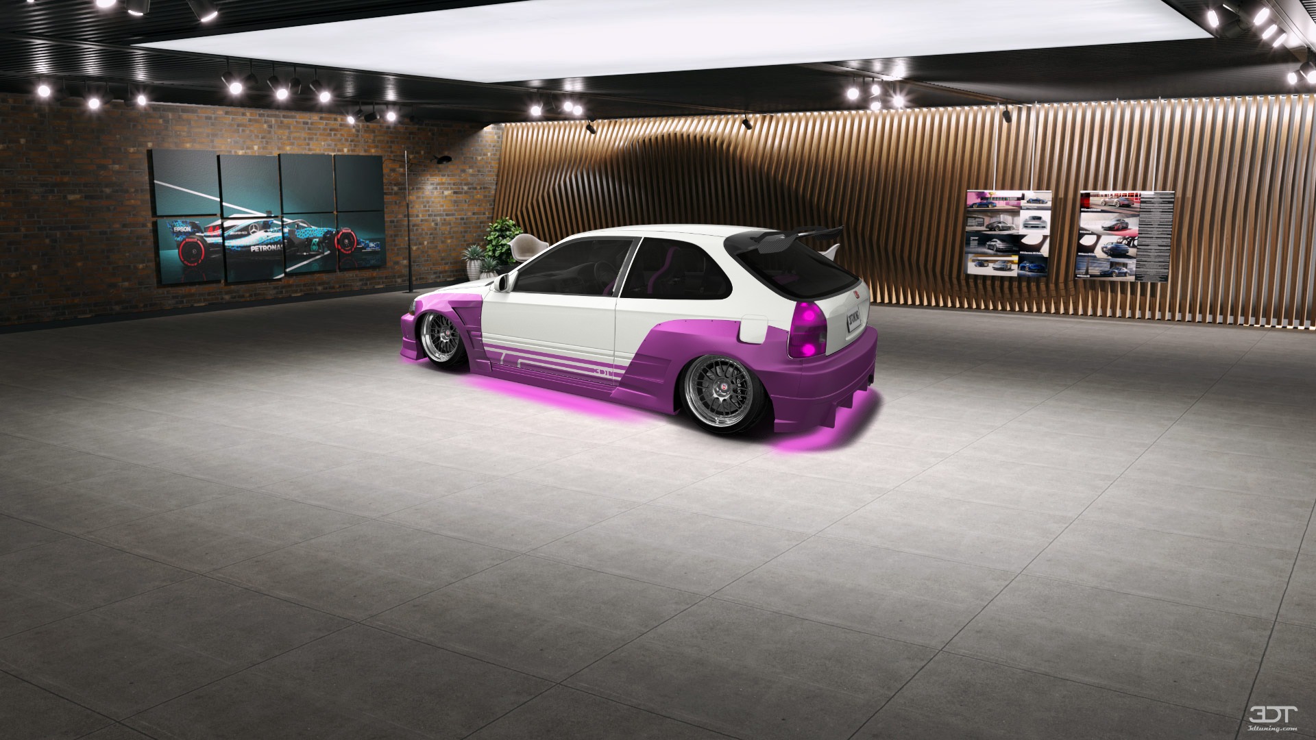 Honda Civic 3 Door Hatchback 1997 tuning