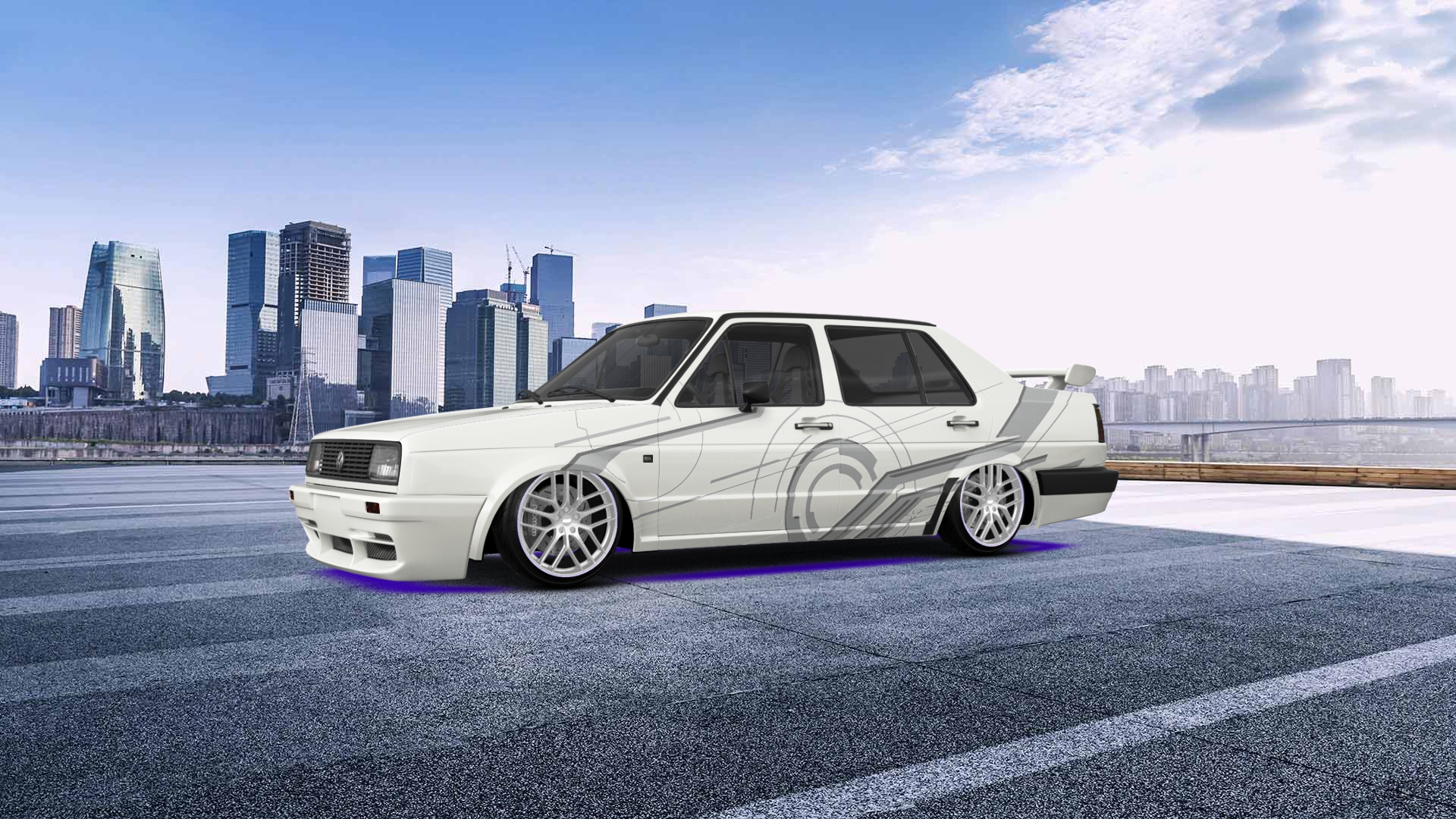 Volkswagen Jetta A2 (mk2) 4 Door Saloon 1985 tuning