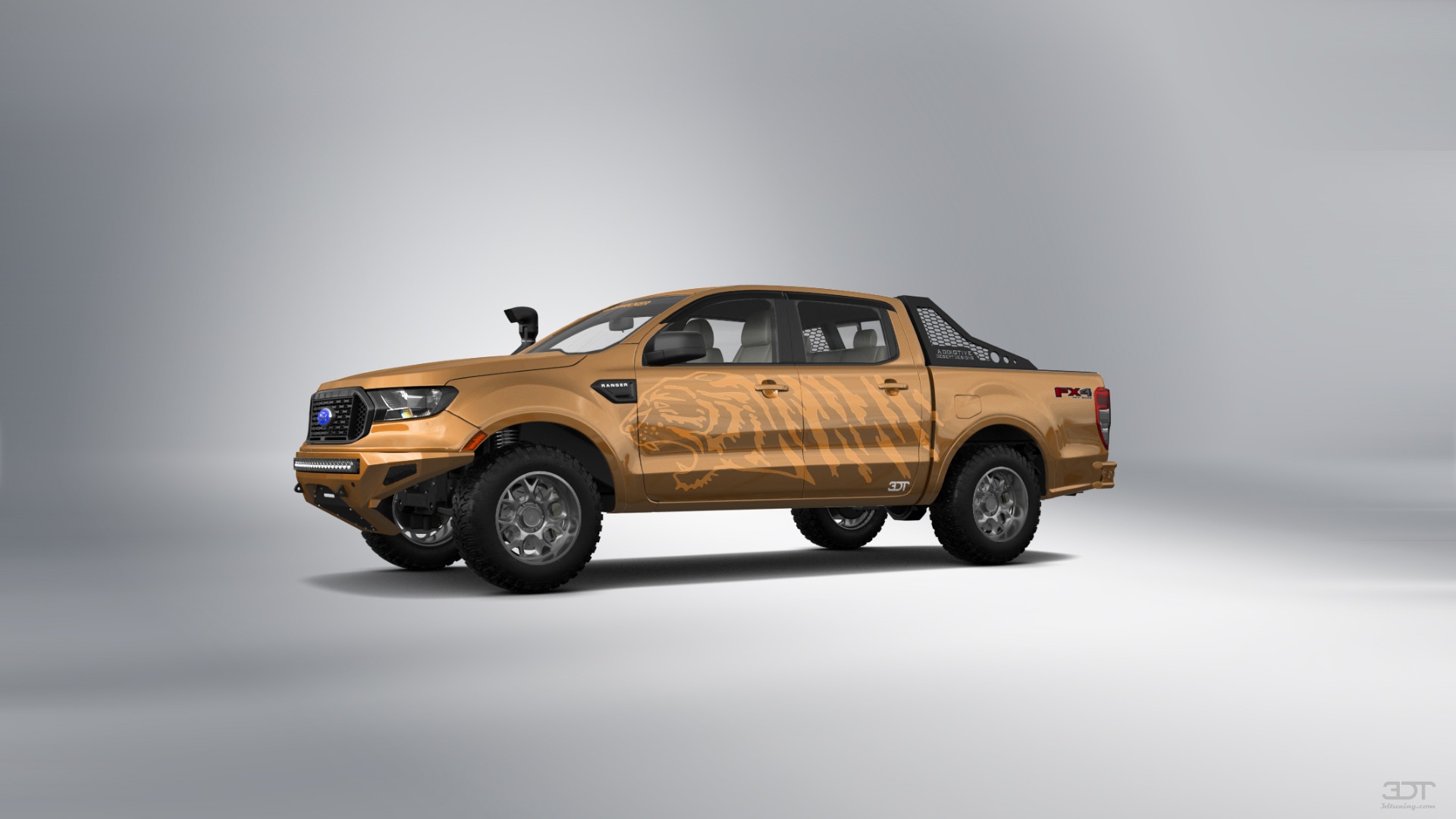 Ford Ranger 4 Door pickup truck 2019 tuning