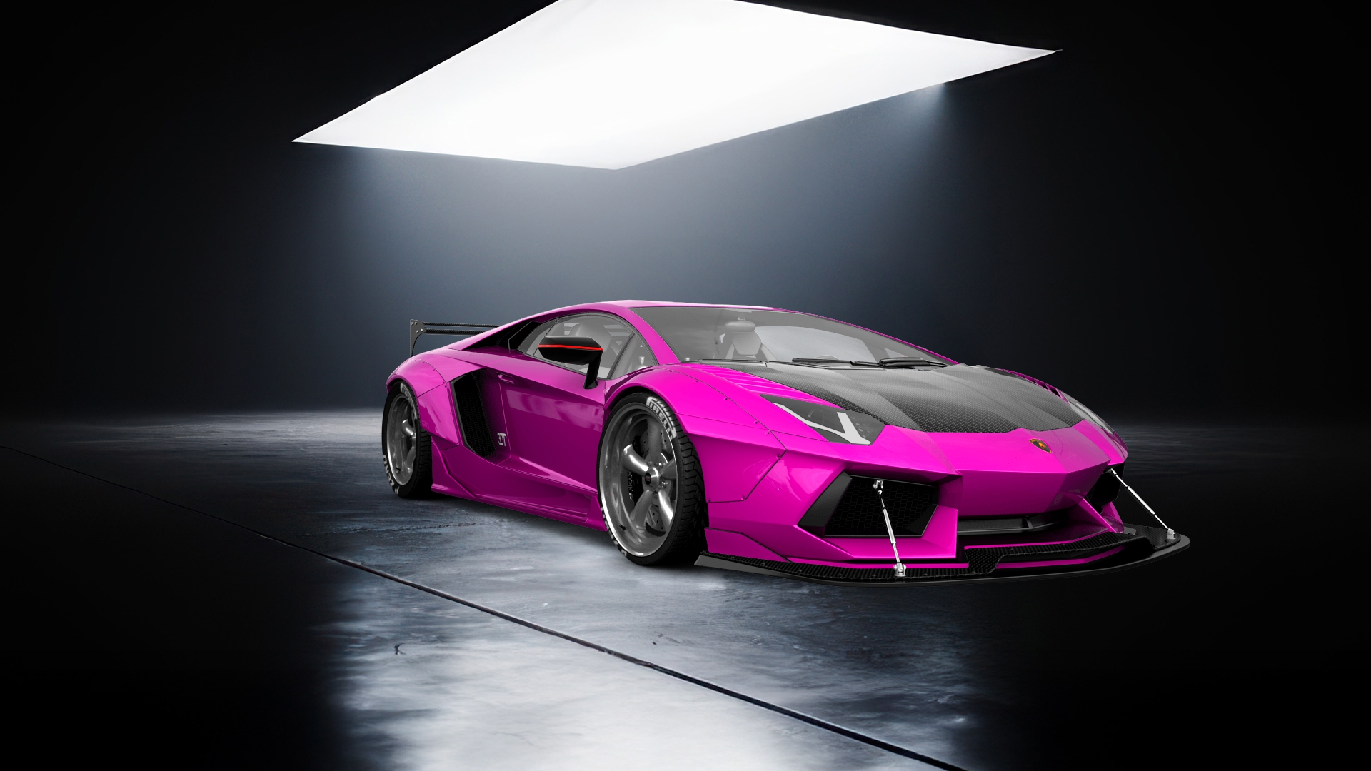 Lamborghini Aventador 2 Door Coupe 2012 tuning