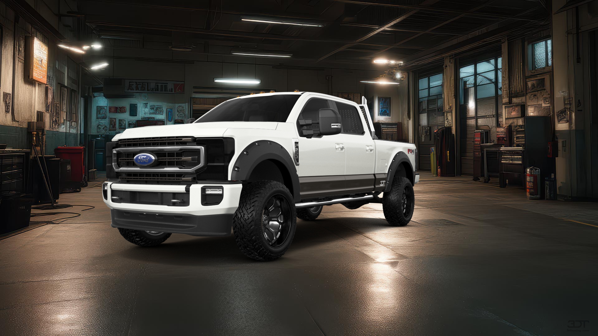 Ford F-250 4 Door pickup truck 2021 tuning