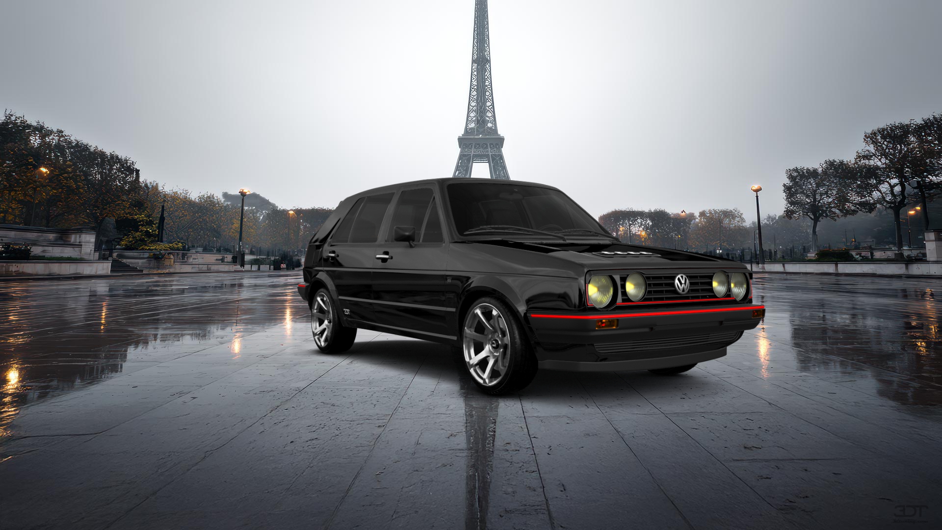 Volkswagen Golf Mk2 5 Door Hatchback 1983 tuning