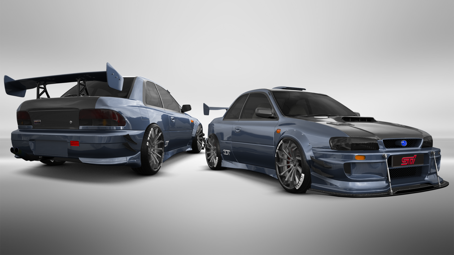Subaru Impreza WRX STI 22B 2 Door Coupe 2000 tuning