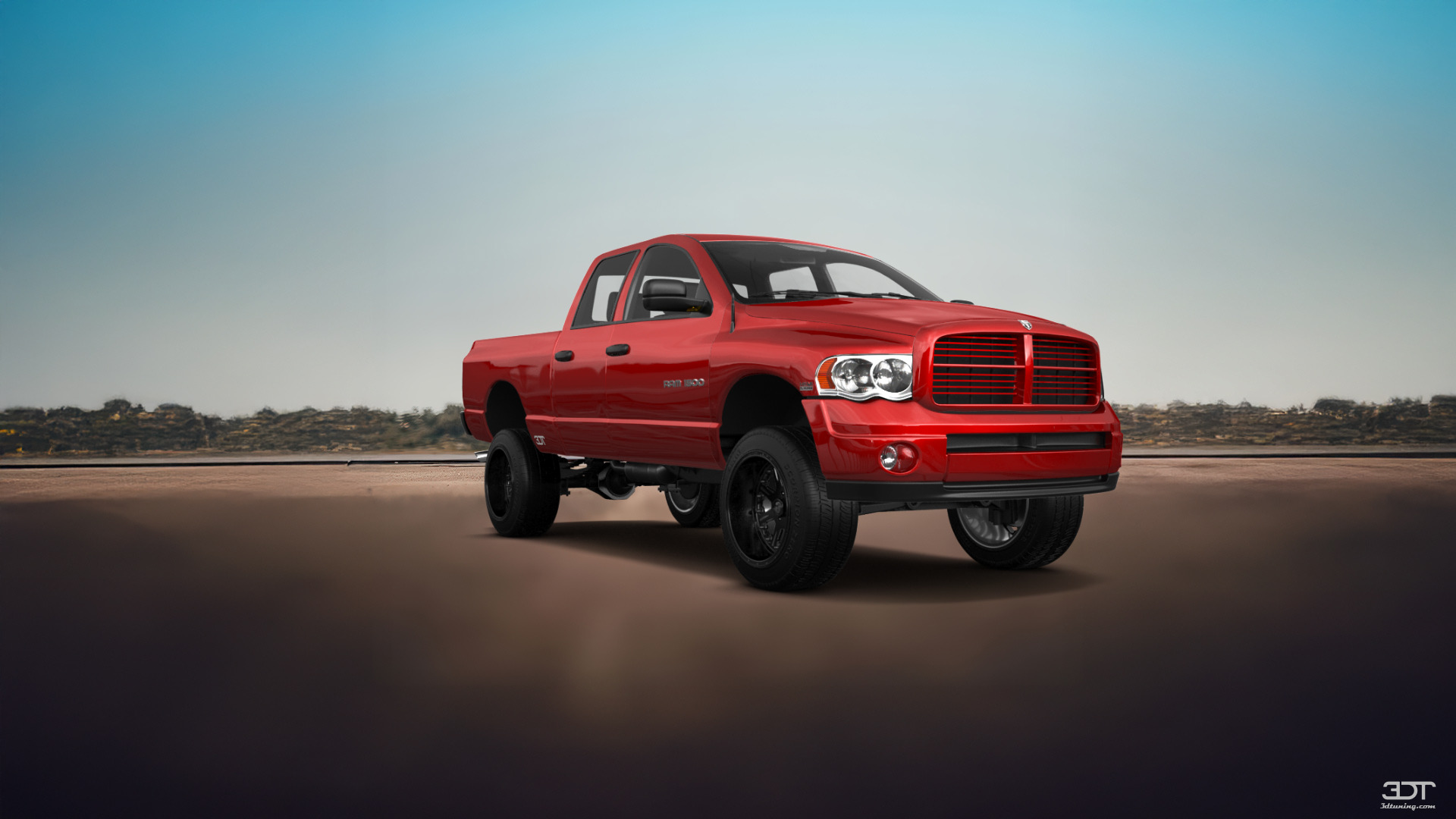Dodge Ram 1500 6.4 ft box 4 Door pickup truck 2002 tuning
