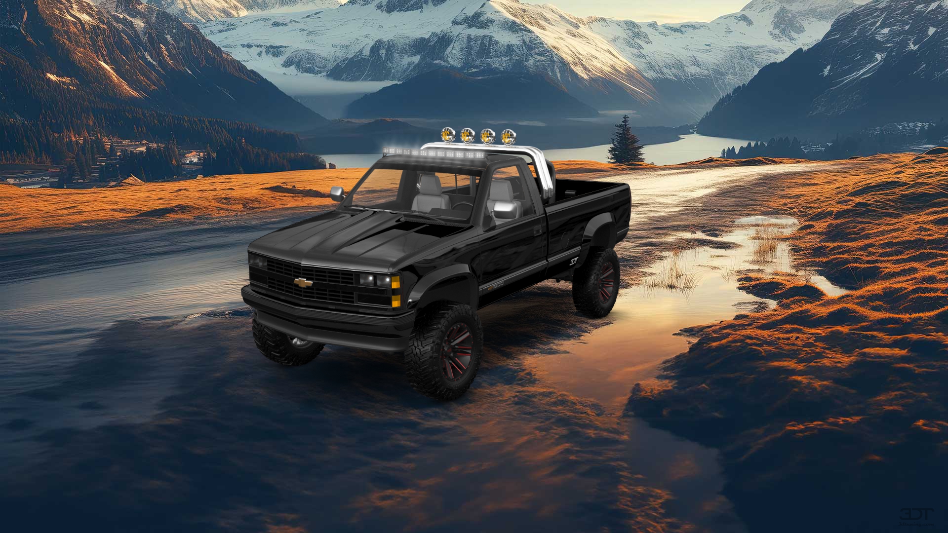 Chevrolet K1500 Regular Cab Fleetside Pickup 1988