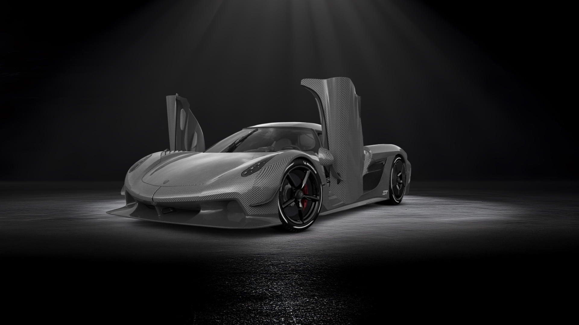 Koenigsegg Jesko 2 door targa top 2020 tuning