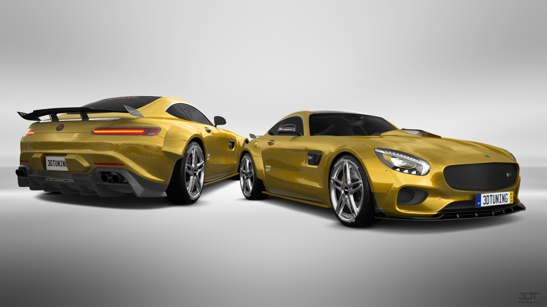 Mercedes AMG GT 2 door fastback coupe 2015 tuning