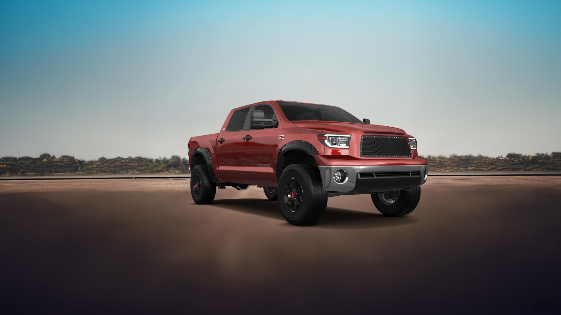 Toyota Tundra 5.5 ft box 4 Door pickup truck 2007 tuning