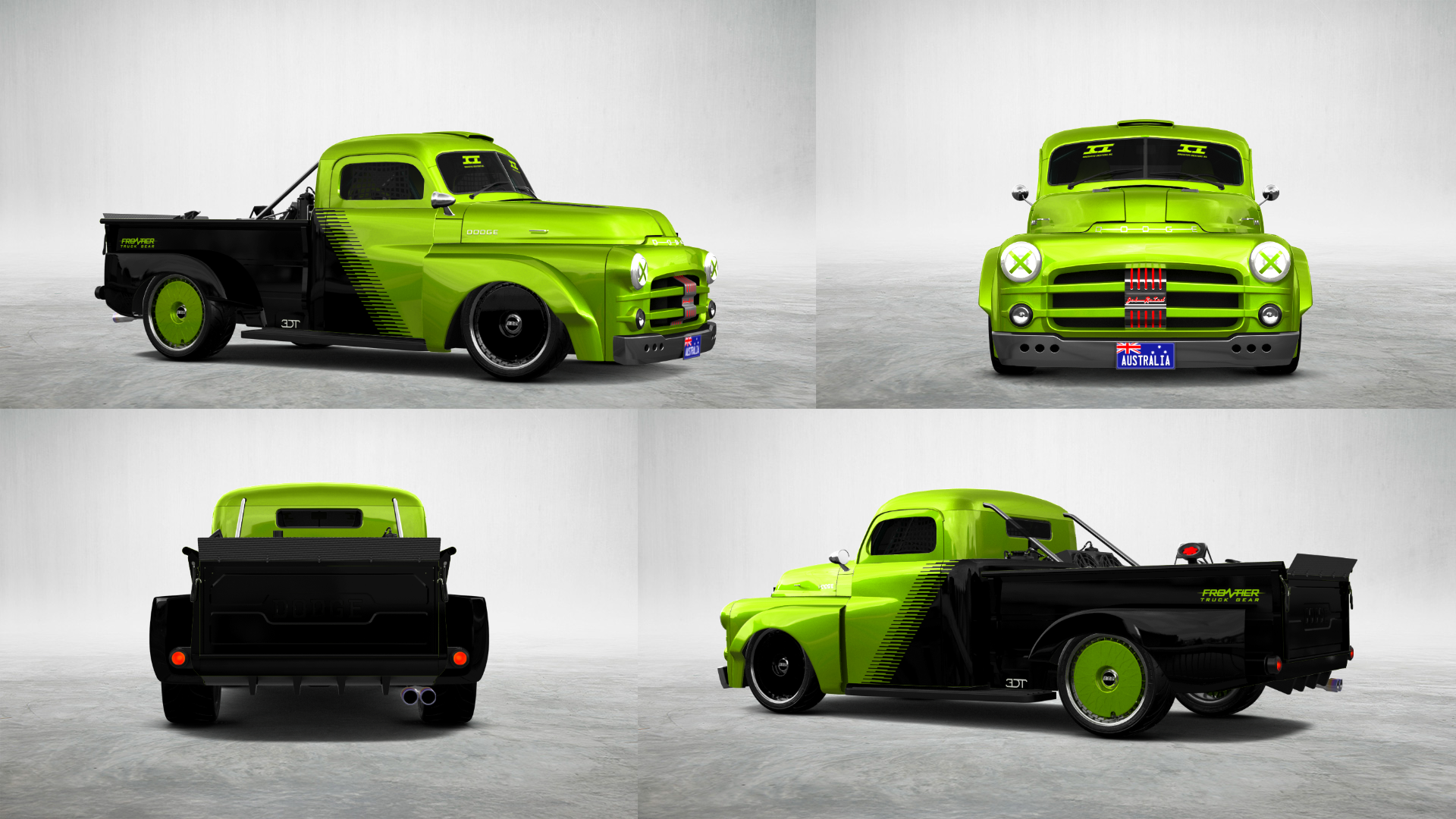 Tuning Dodge B Series 2 Door truck 1948
