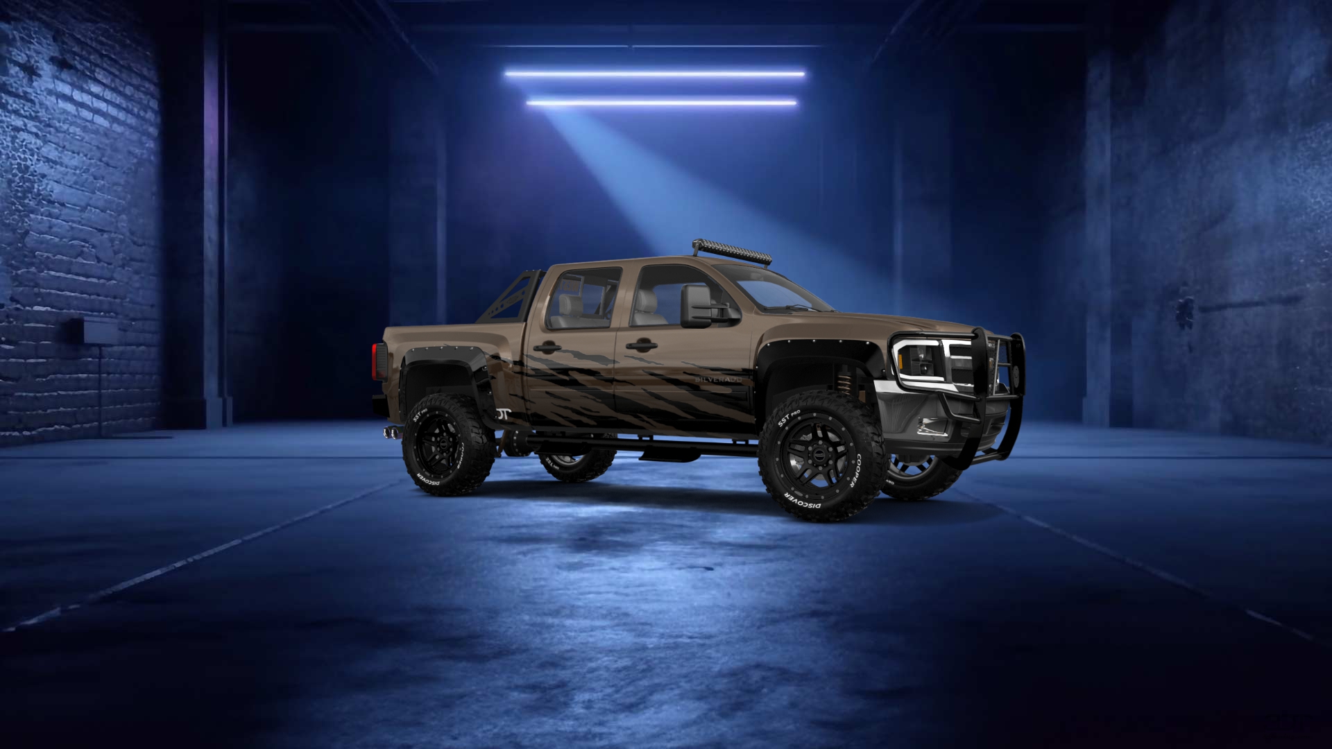 Chevrolet Silverado 1500 Crew Cab 4 Door pickup truck 2007