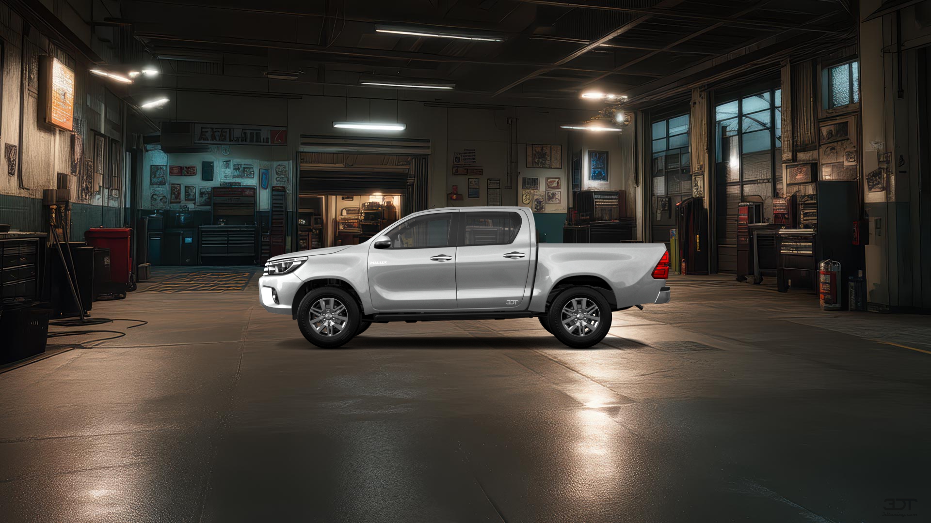 Toyota Hilux Double Cab 4 Door pickup truck 2015 tuning