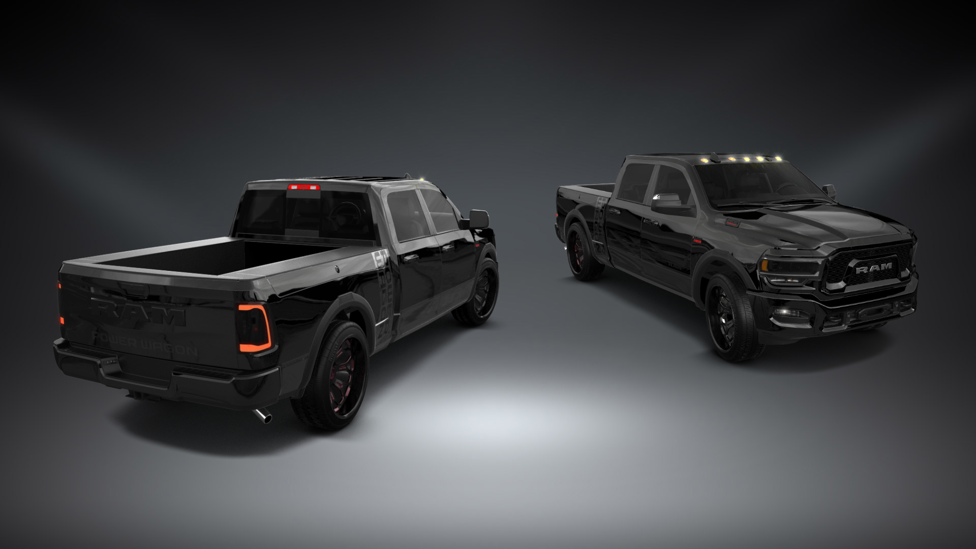 Dodge Ram 2500 4 Door pickup truck 2020 tuning