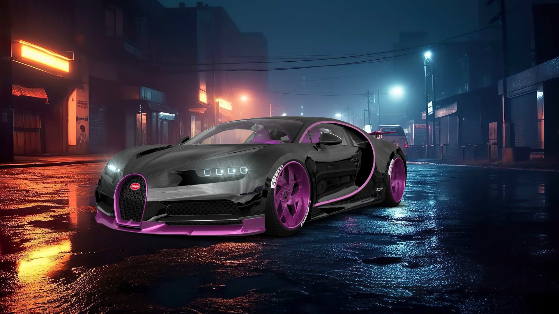 Bugatti Chiron 2 Door Coupe 2016 tuning