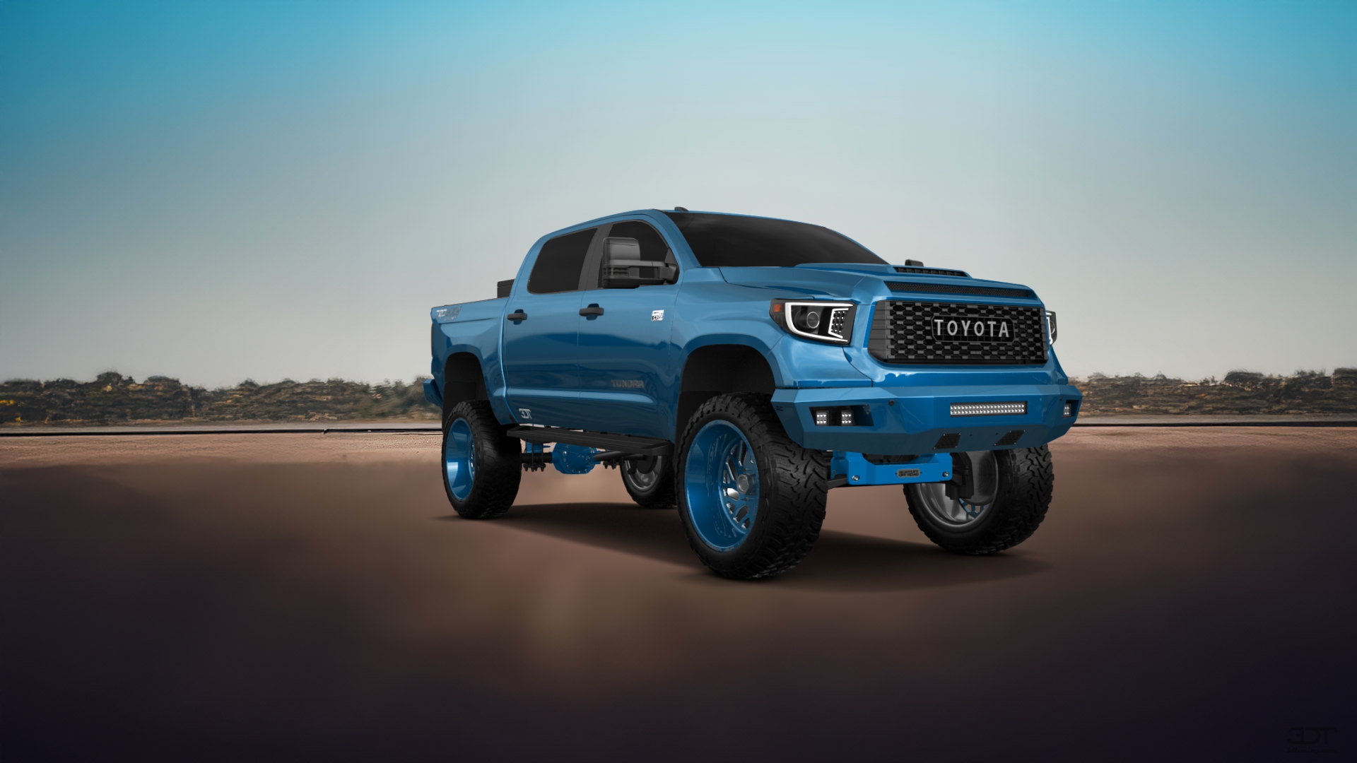 Toyota Tundra 4 Door pickup truck 2018 tuning