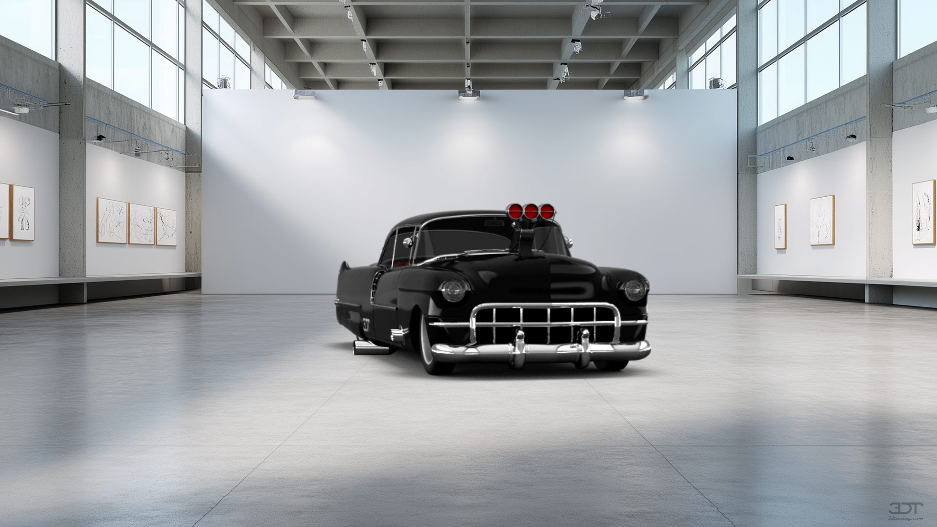 Cadillac De Ville Coupe 1956 tuning