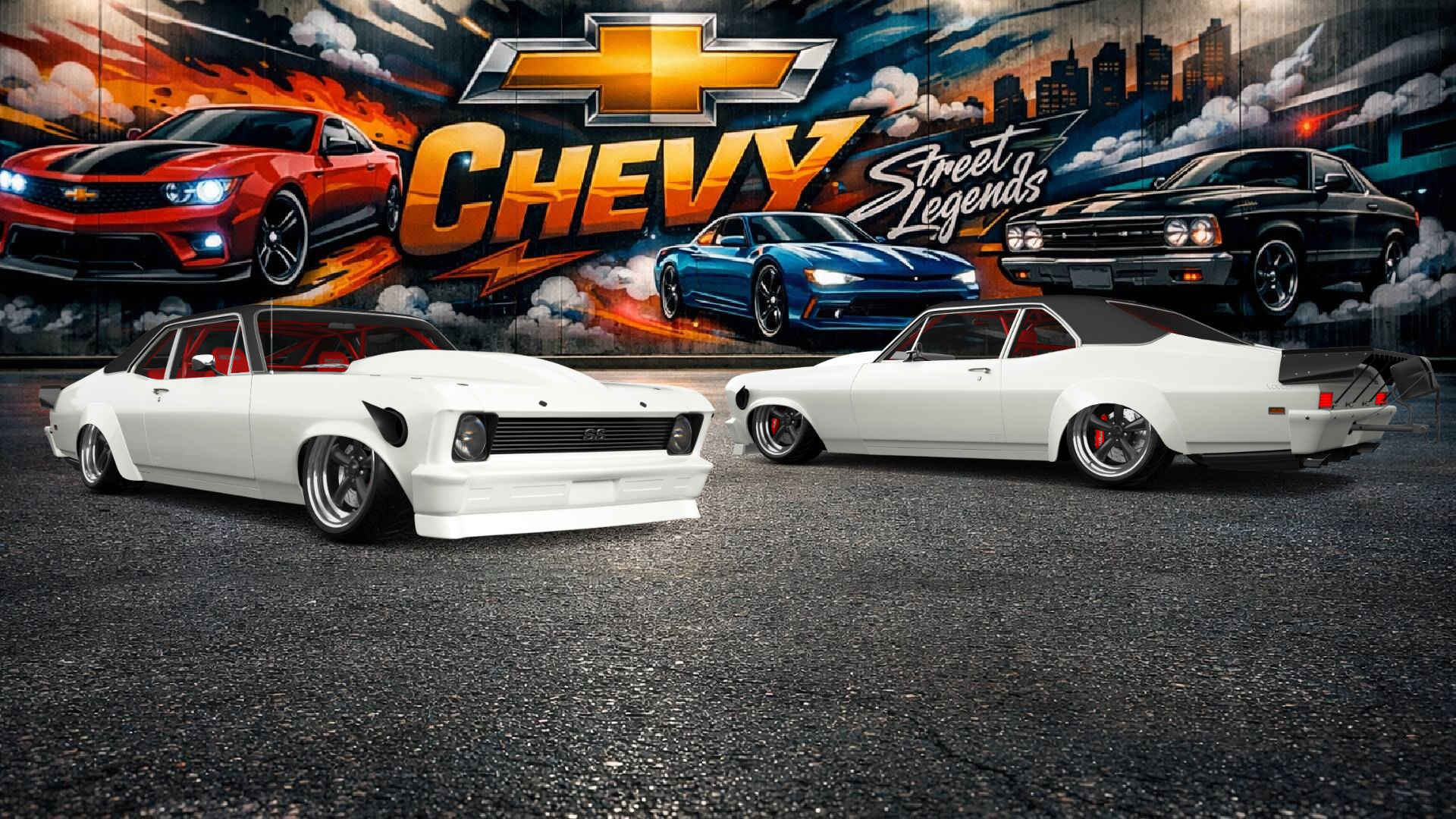Tuning Chevrolet Chevy II Nova 2 Door Coupe 1968
