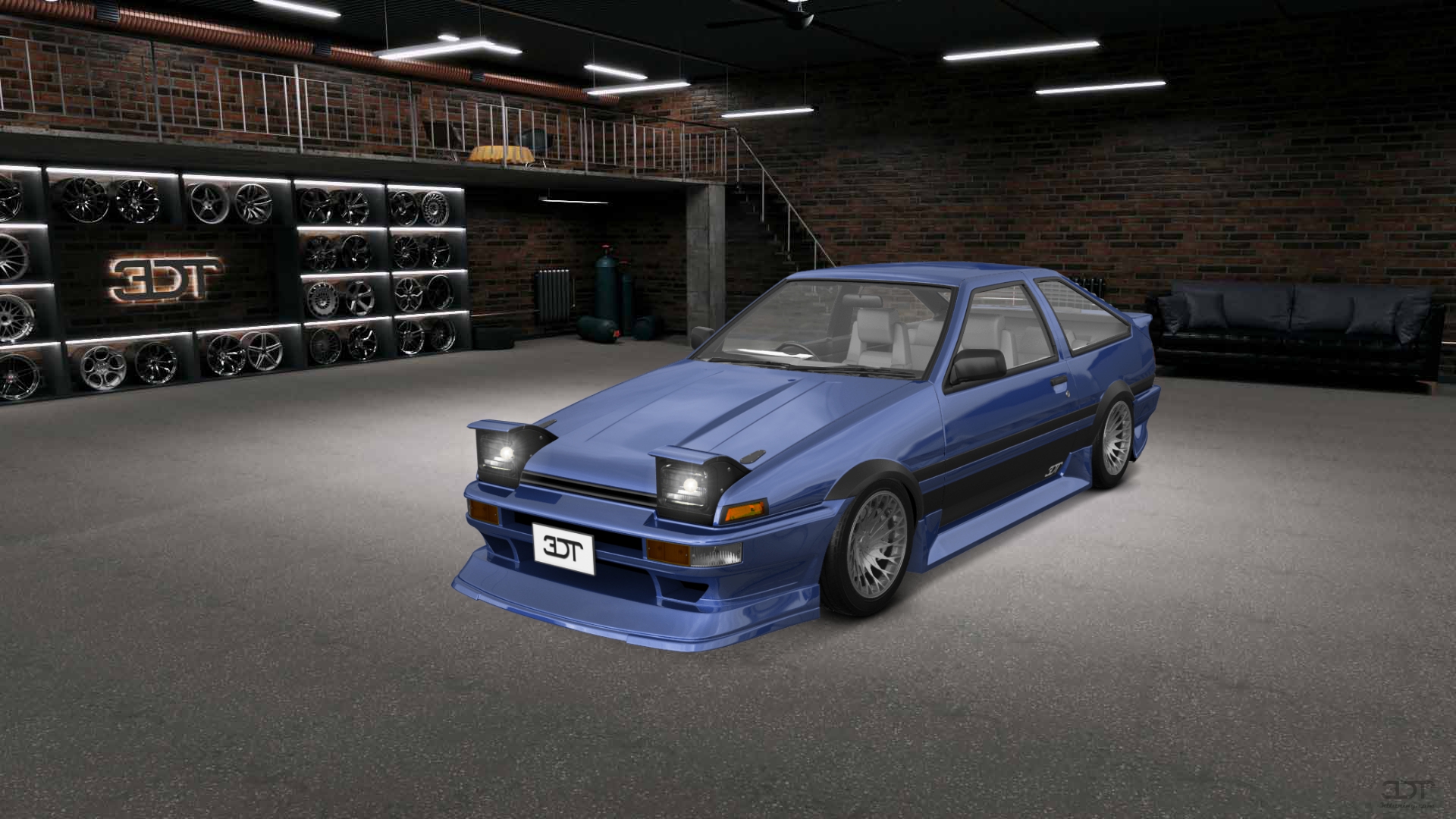 Toyota AE86 3 Door Hatchback 1985 tuning