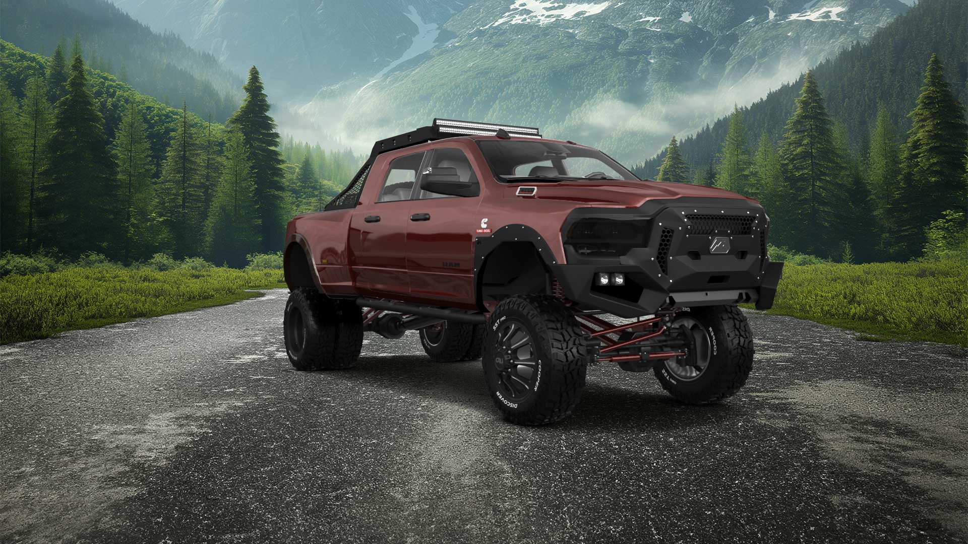 Dodge Ram 3500 4 Door pickup truck 2020