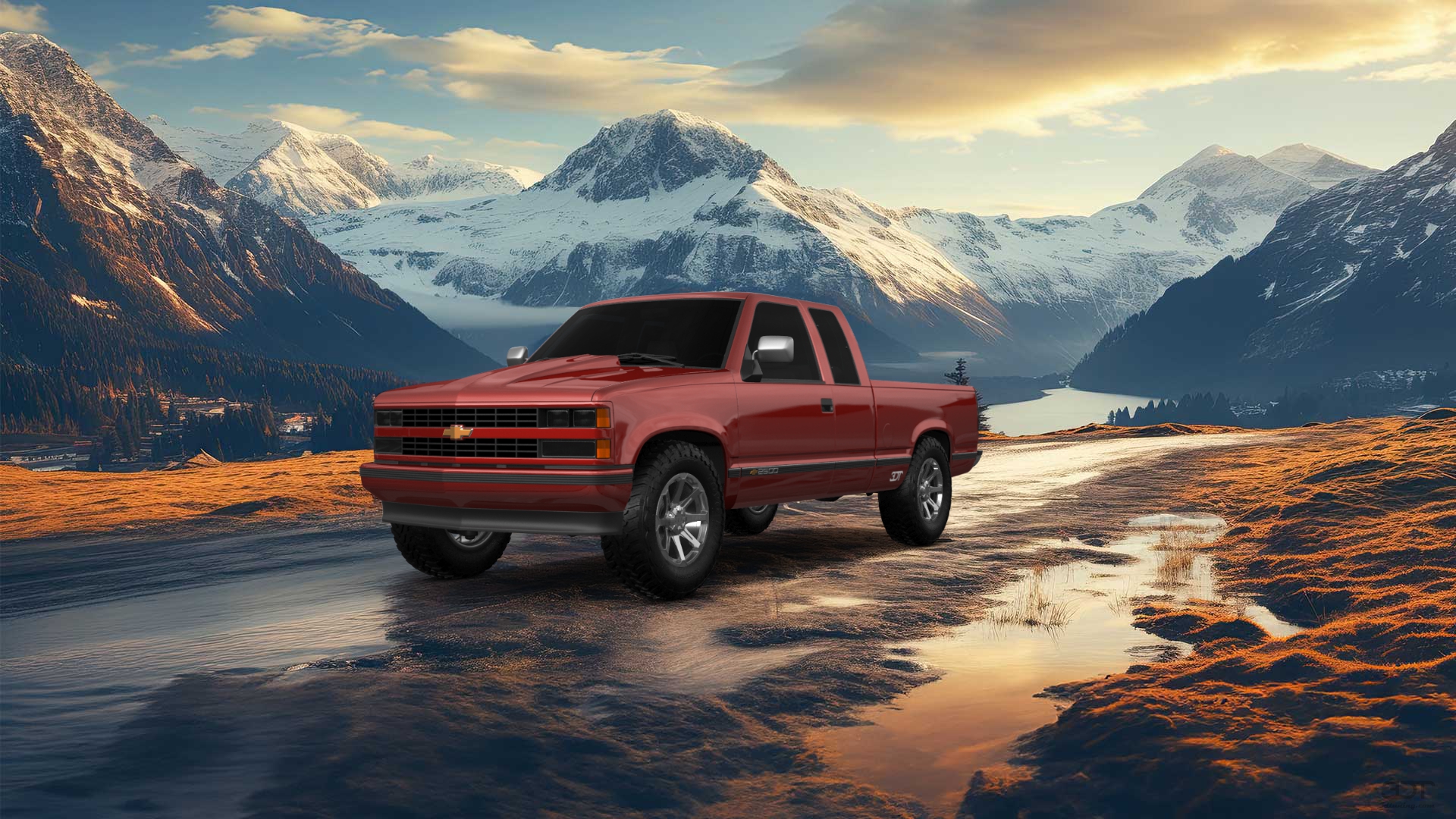 Chevrolet K2500 Extended Cab Pickup 1989