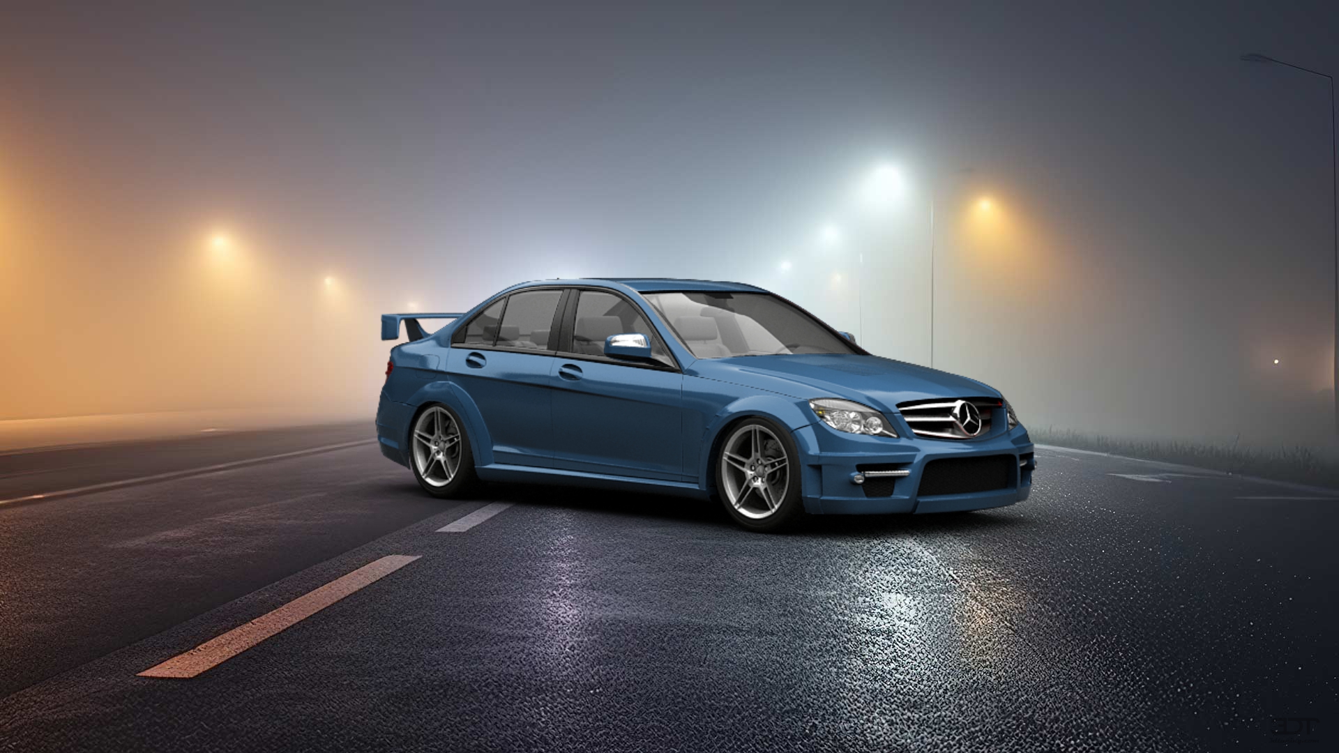 Mercedes C class Sedan 2007 tuning